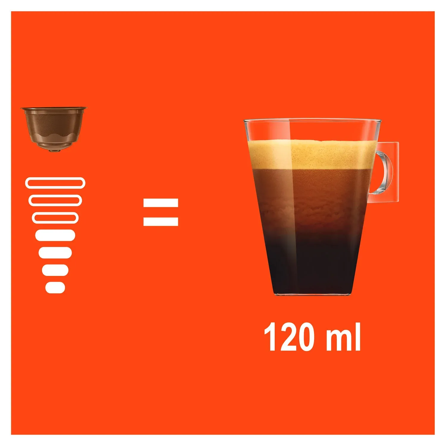 Café Capsules Compatible Dolce Gusto Lungo déca intensité 6 NESCAFE DOLCE GUSTO