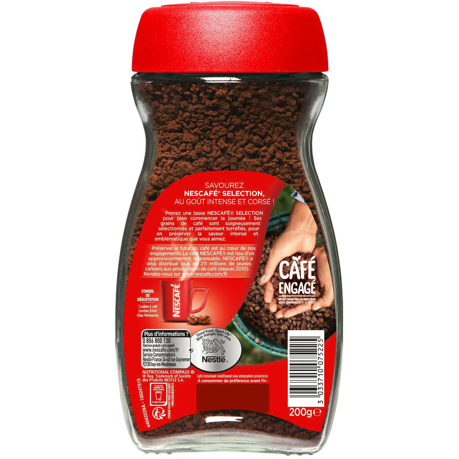 Café Soluble Sélection NESCAFE