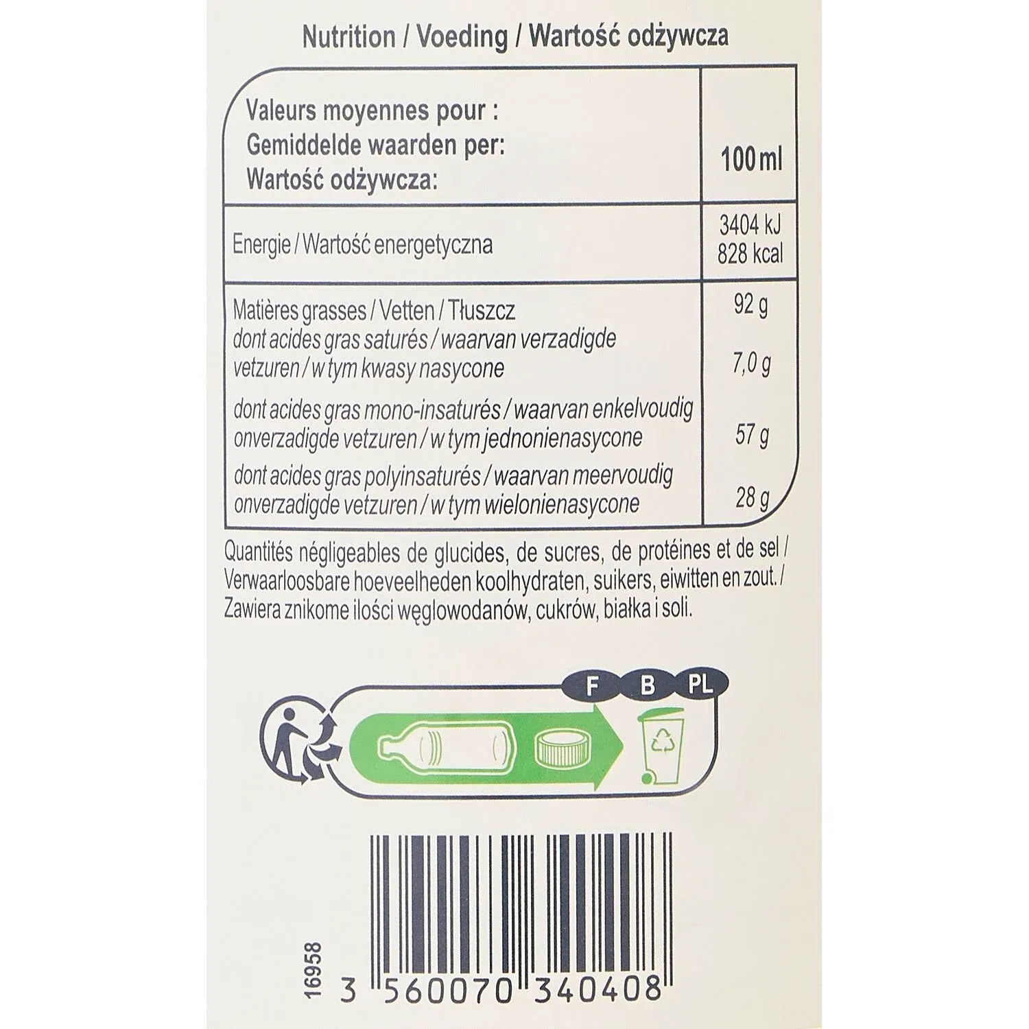 Huile de colza SIMPL