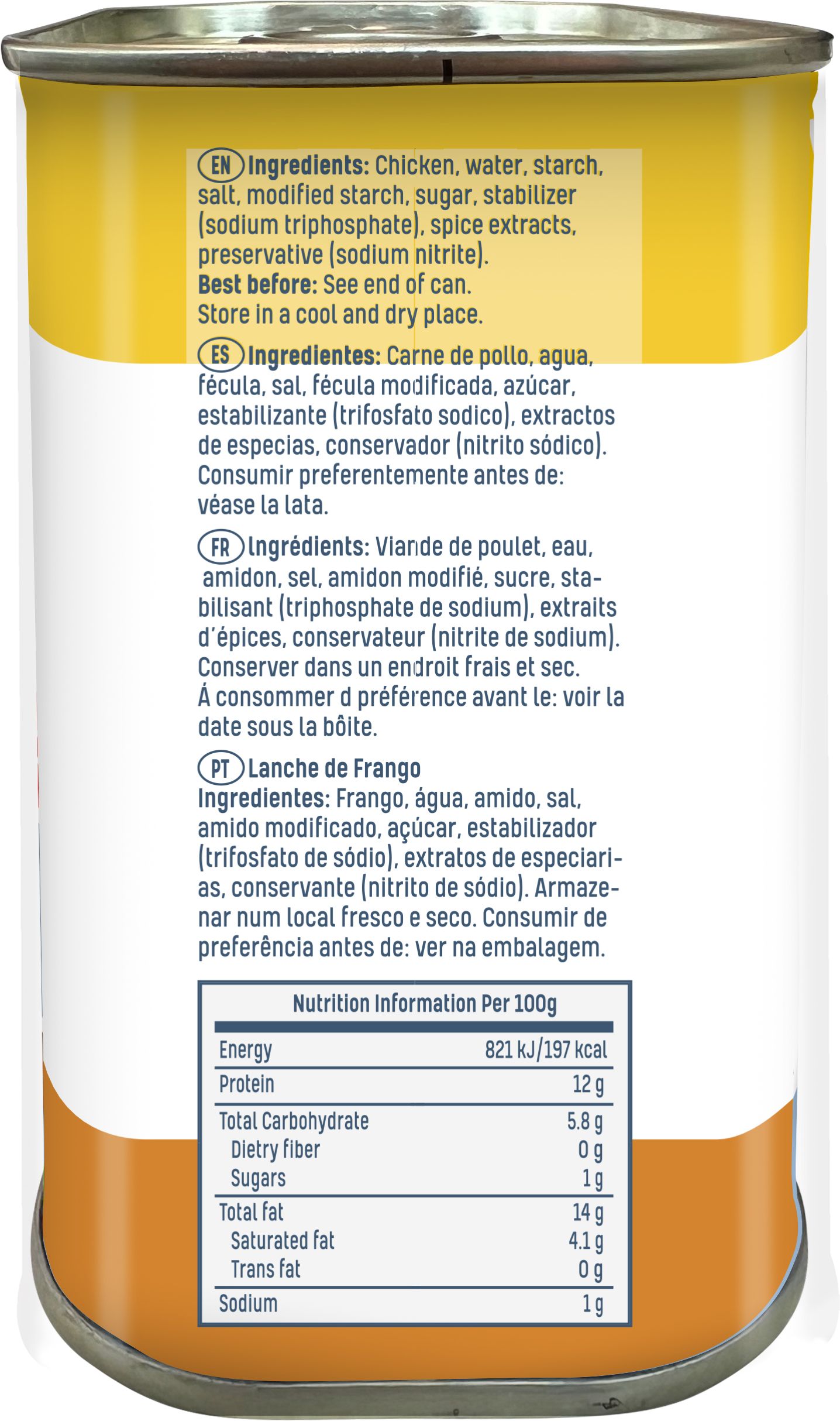 Chicken Lunch.Meat, 24/340g