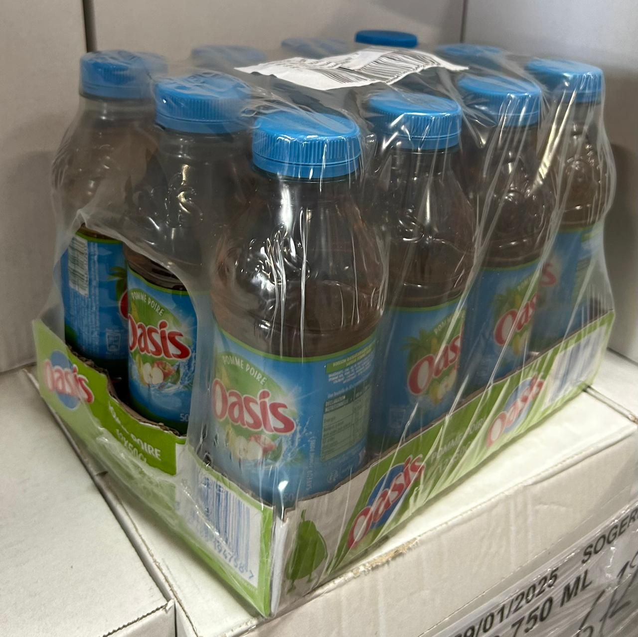 Boissons aux fruits saveur Pomme Poire 12x50CL