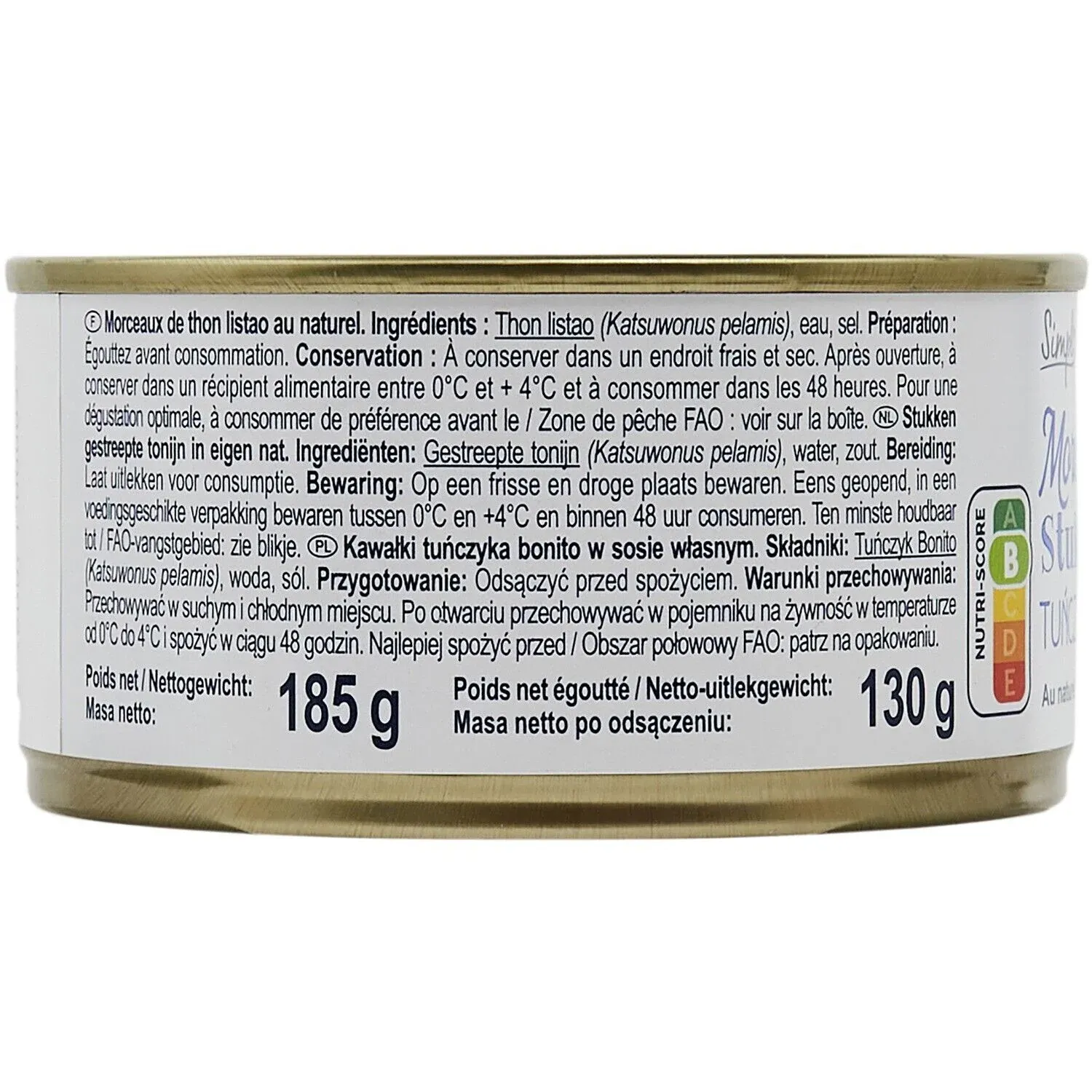 Thon au naturel SIMPL