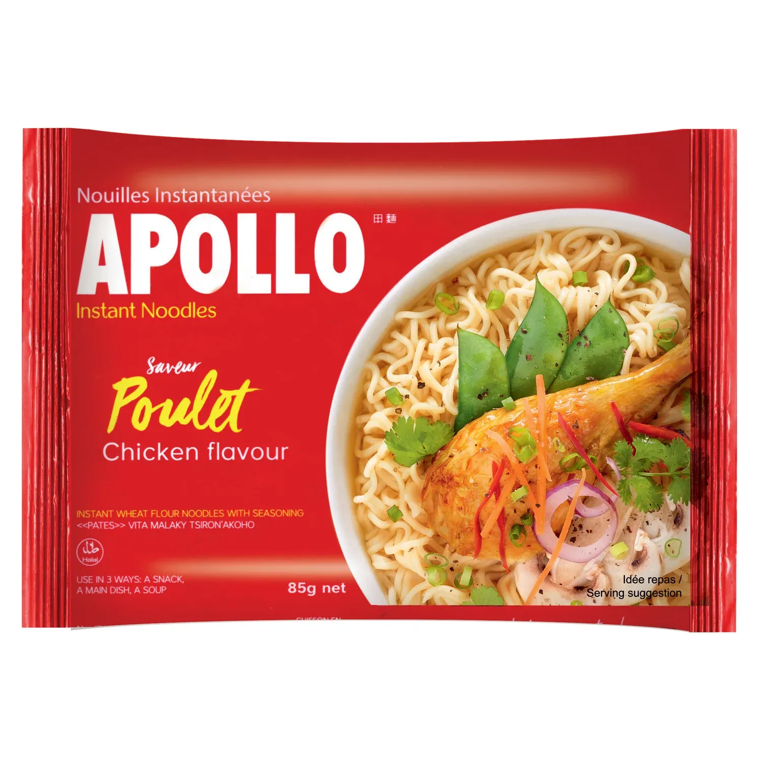 Nouilles saveur poulet APOLLO