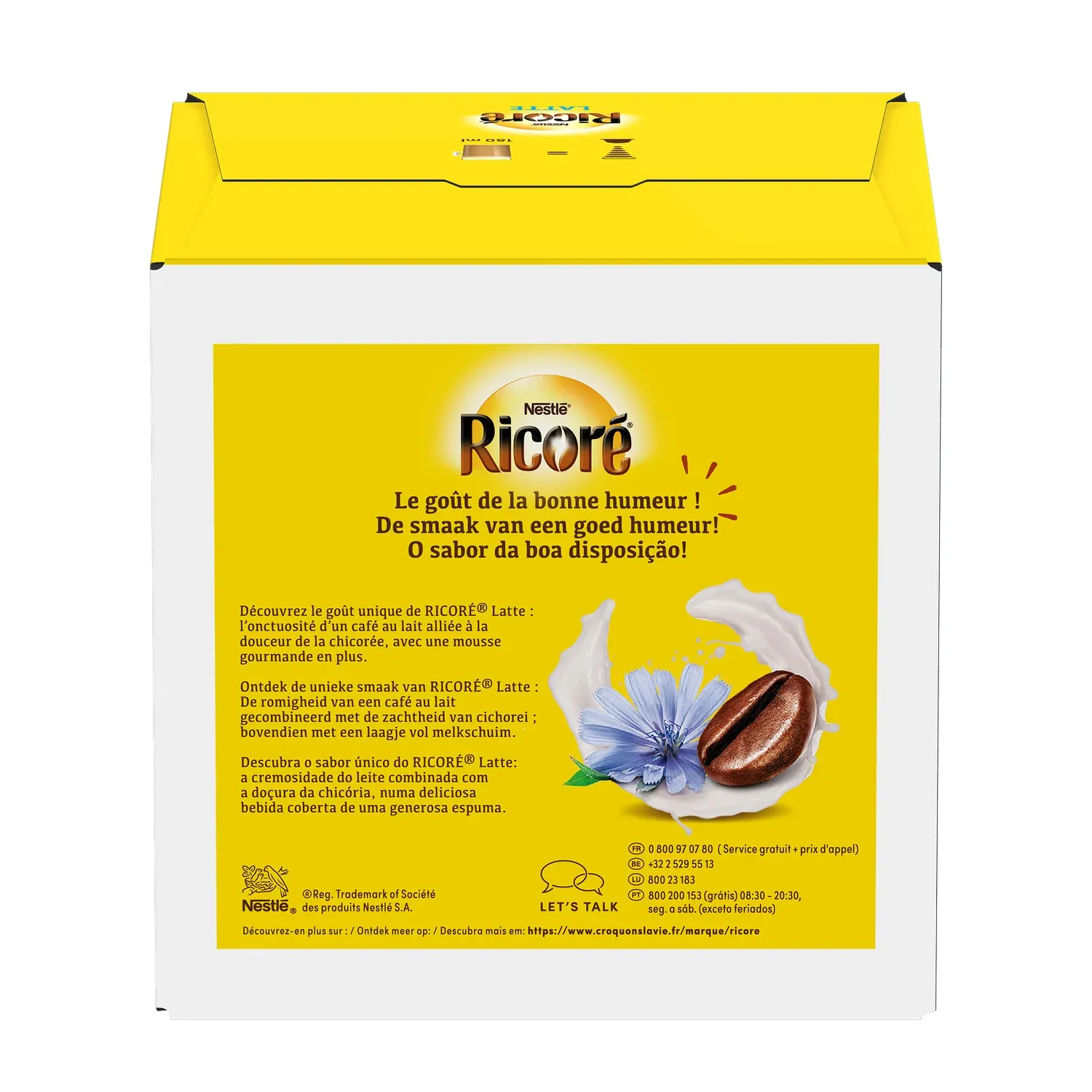 Café capsules Compatibles Dolce Gusto Ricoré latte NESCAFE DOLCE GUSTO