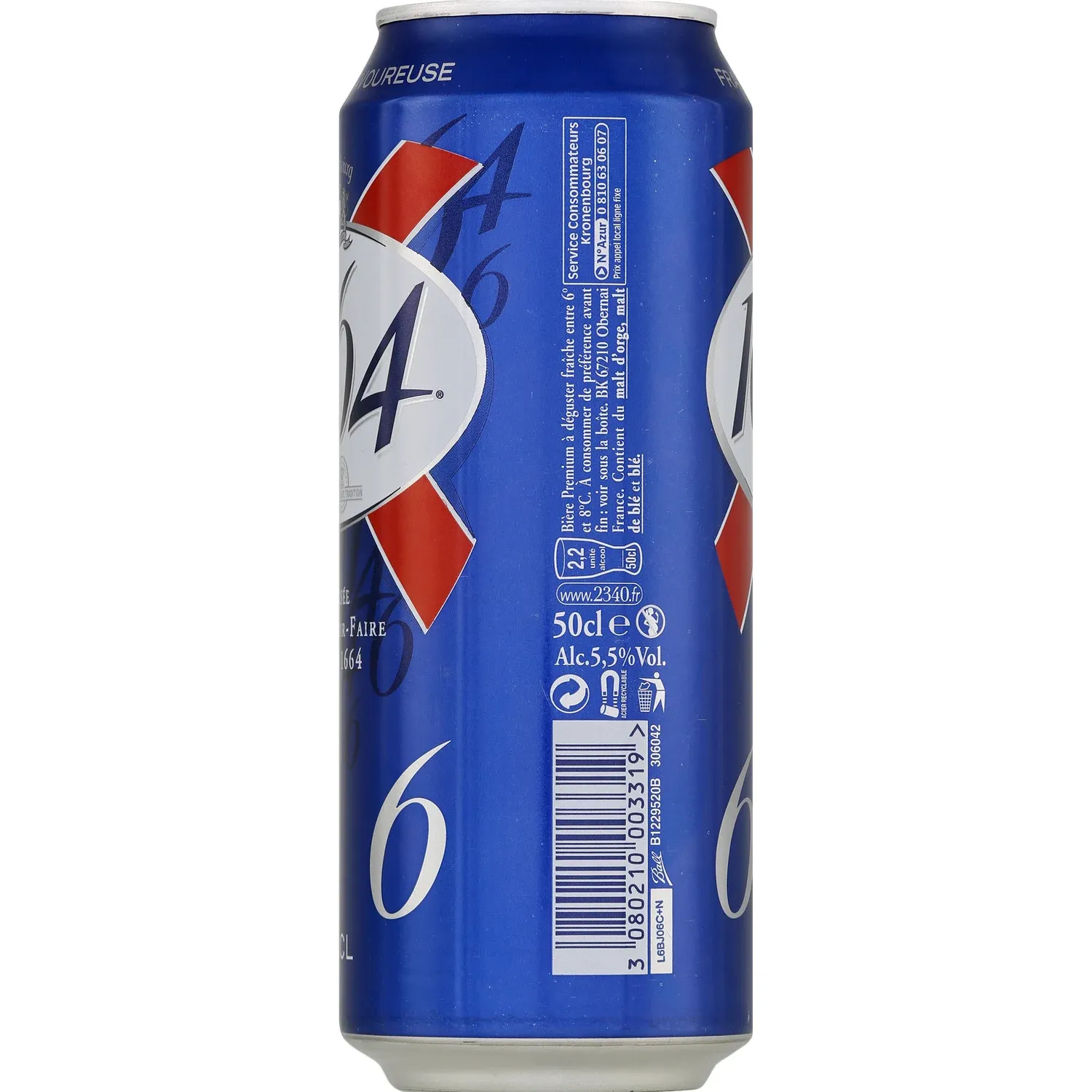 Bière Blonde 5,5% 1664
