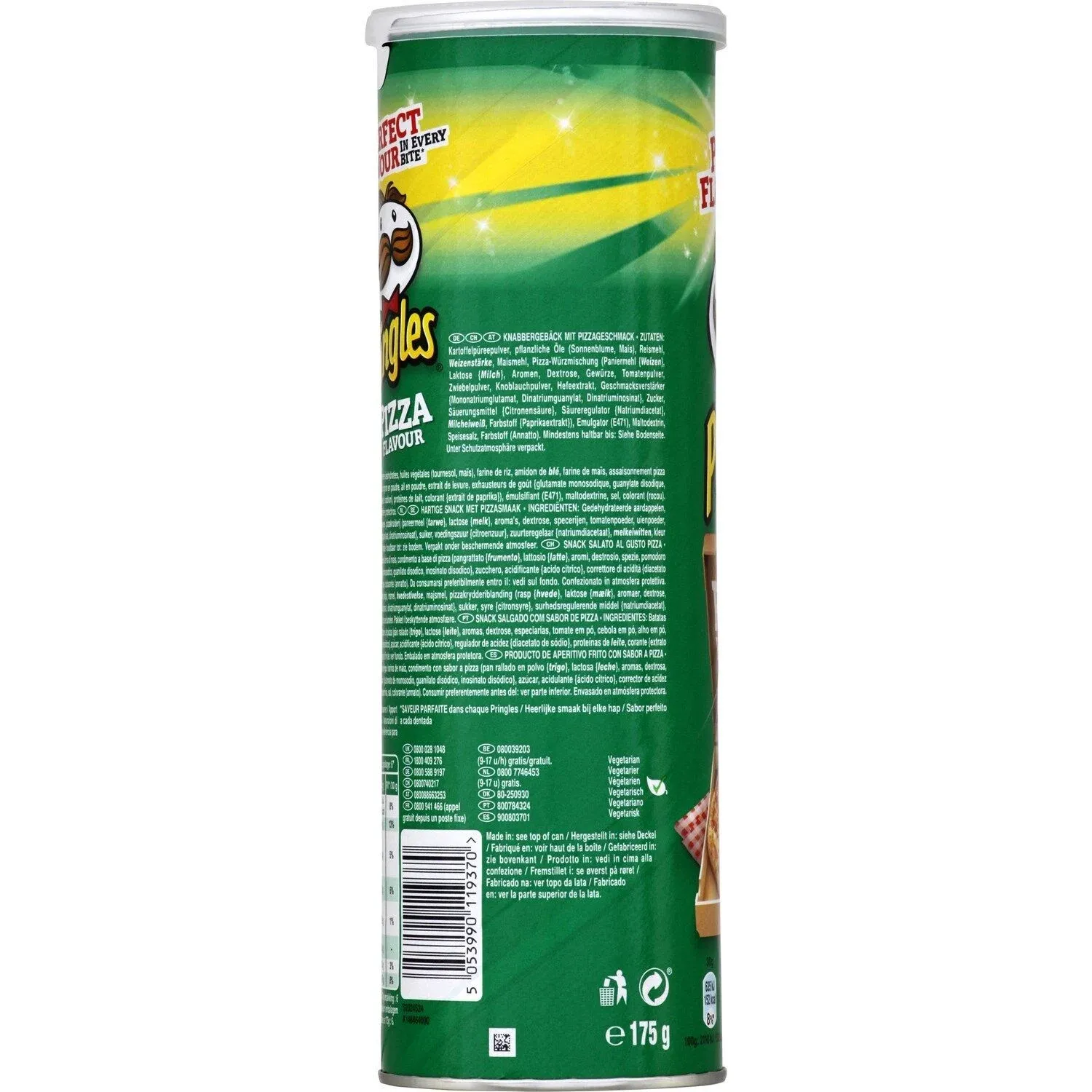 Biscuits apéritifs goût pizza PRINGLES