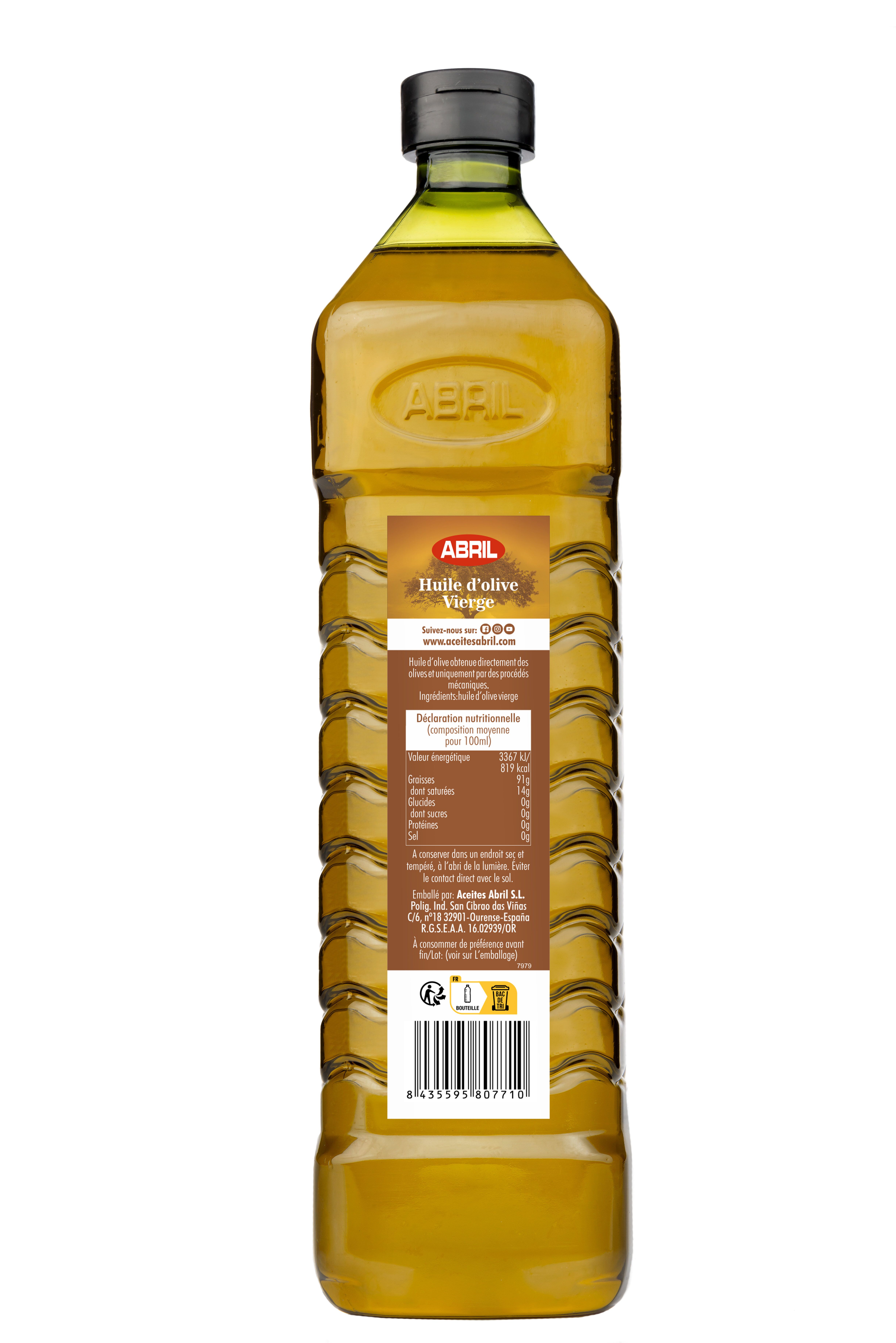 Huile d'olive Vierge 1L