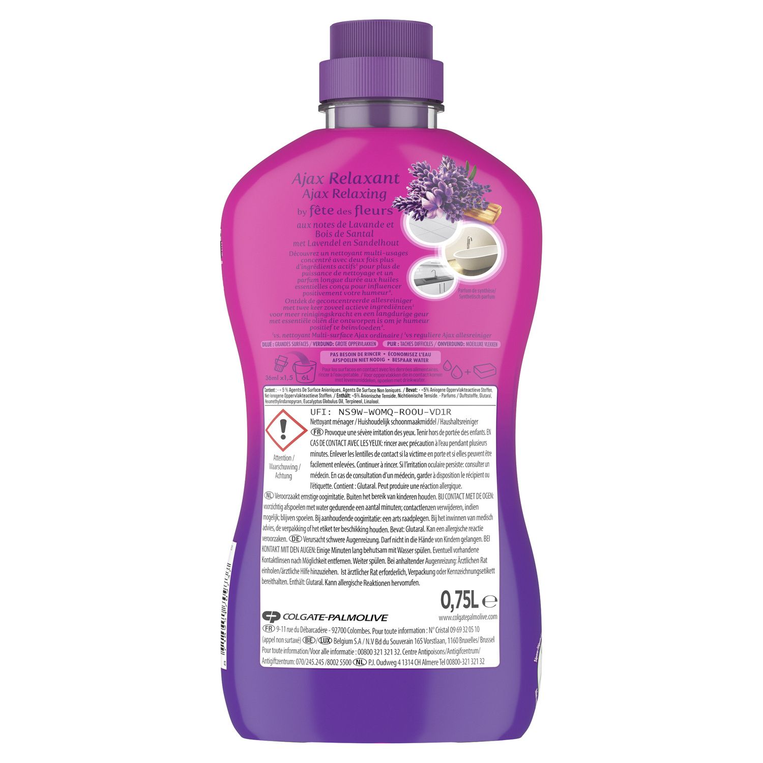 Nettoyant Multi-Surface Relaxant AJAX