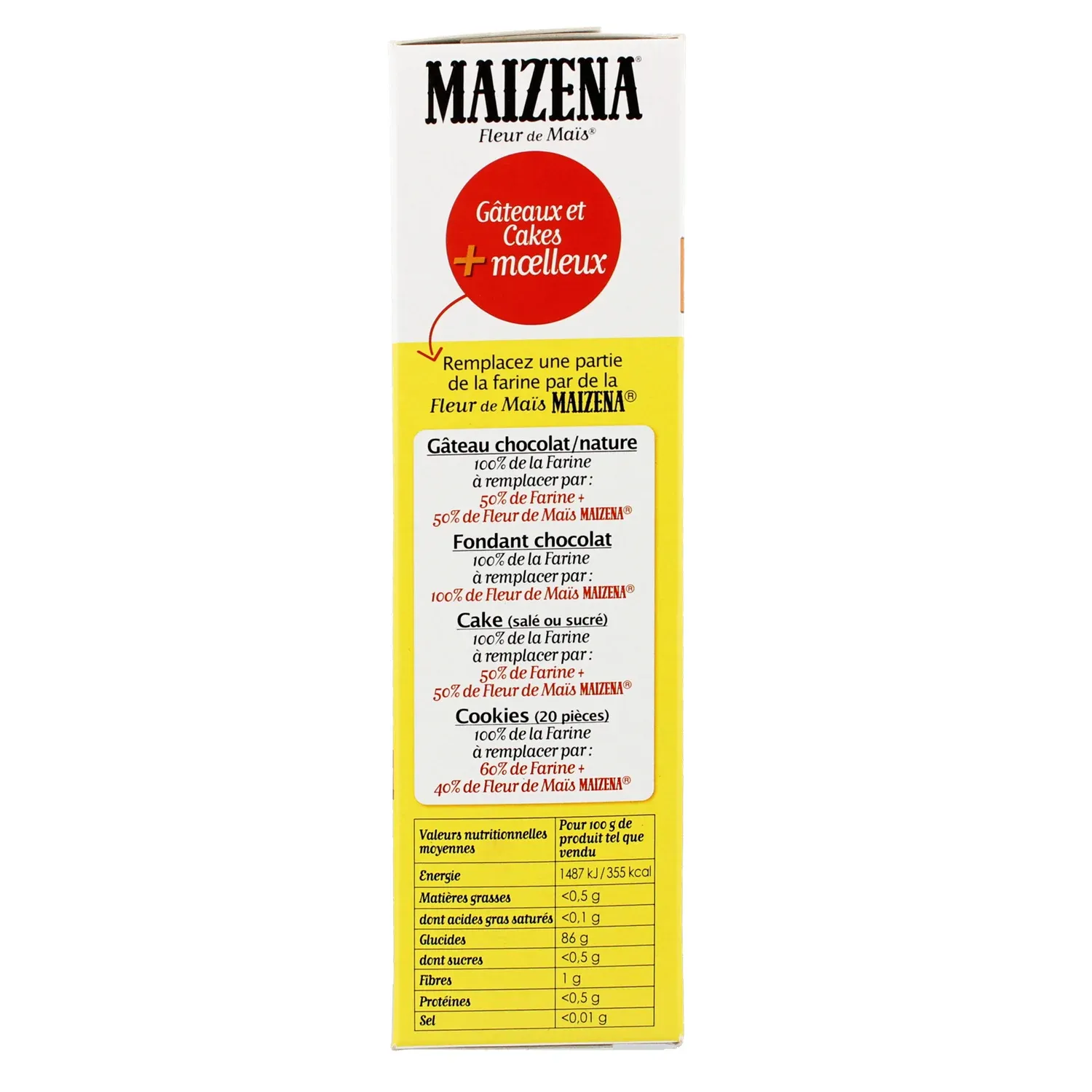 Fleur de Maïs Sans Gluten MAIZENA