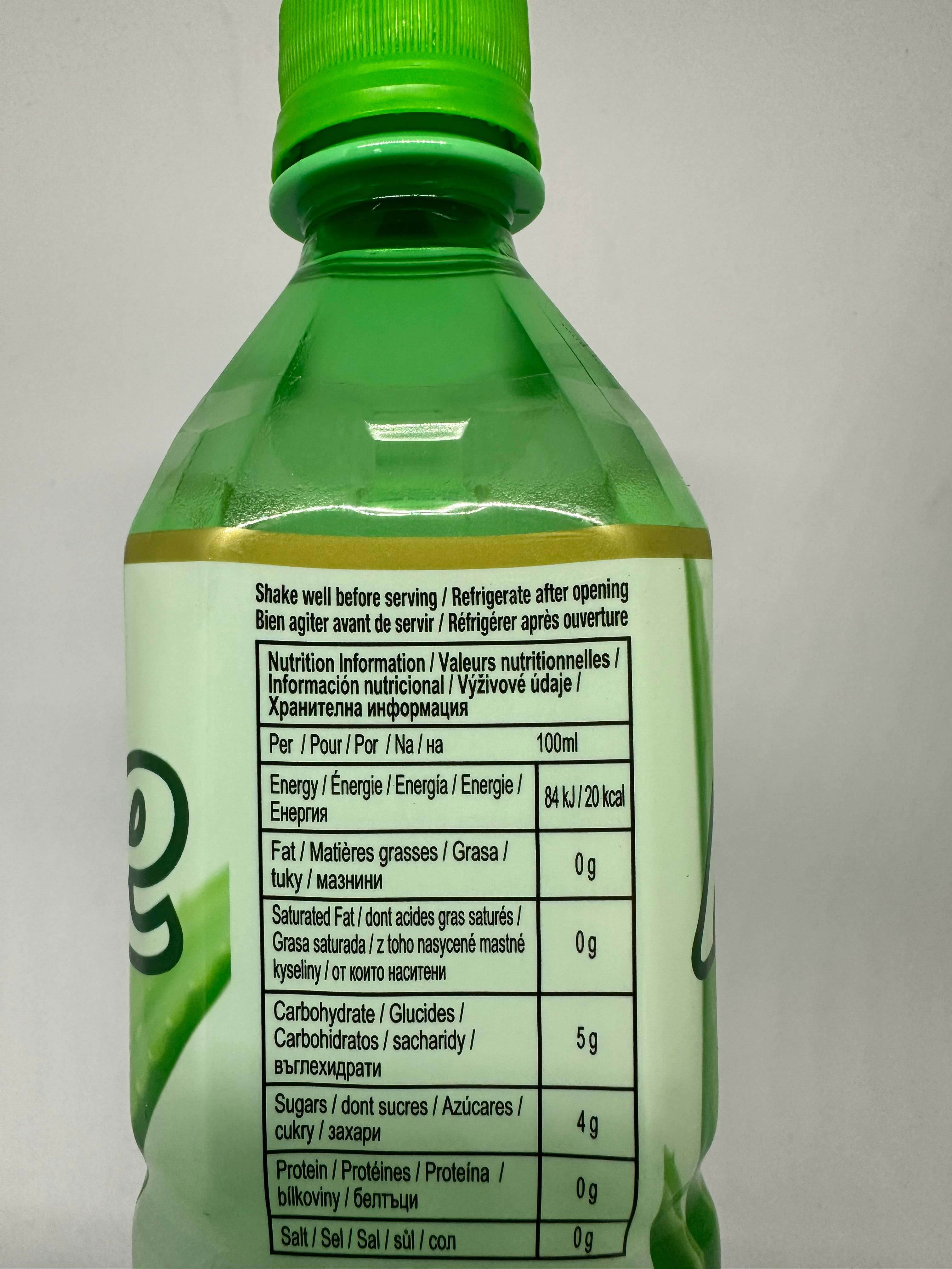 Boissons Aloe Vera nature OKF 500ml