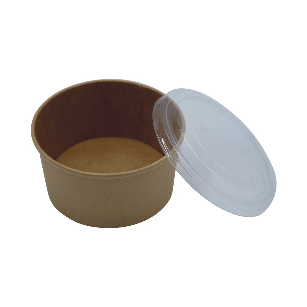 BOLS SALADE KRAFT+PE 750ML+ COUVERCLE PET - COMBI PACK