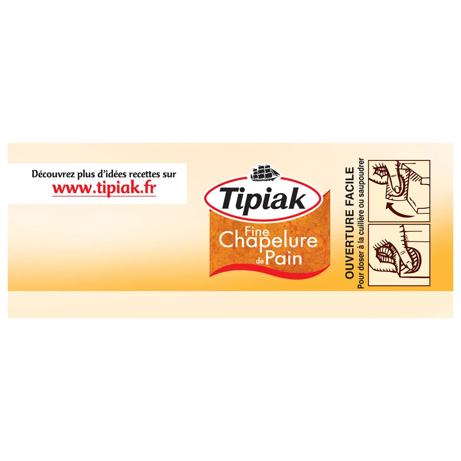 Chapelure fine de pain TIPIAK