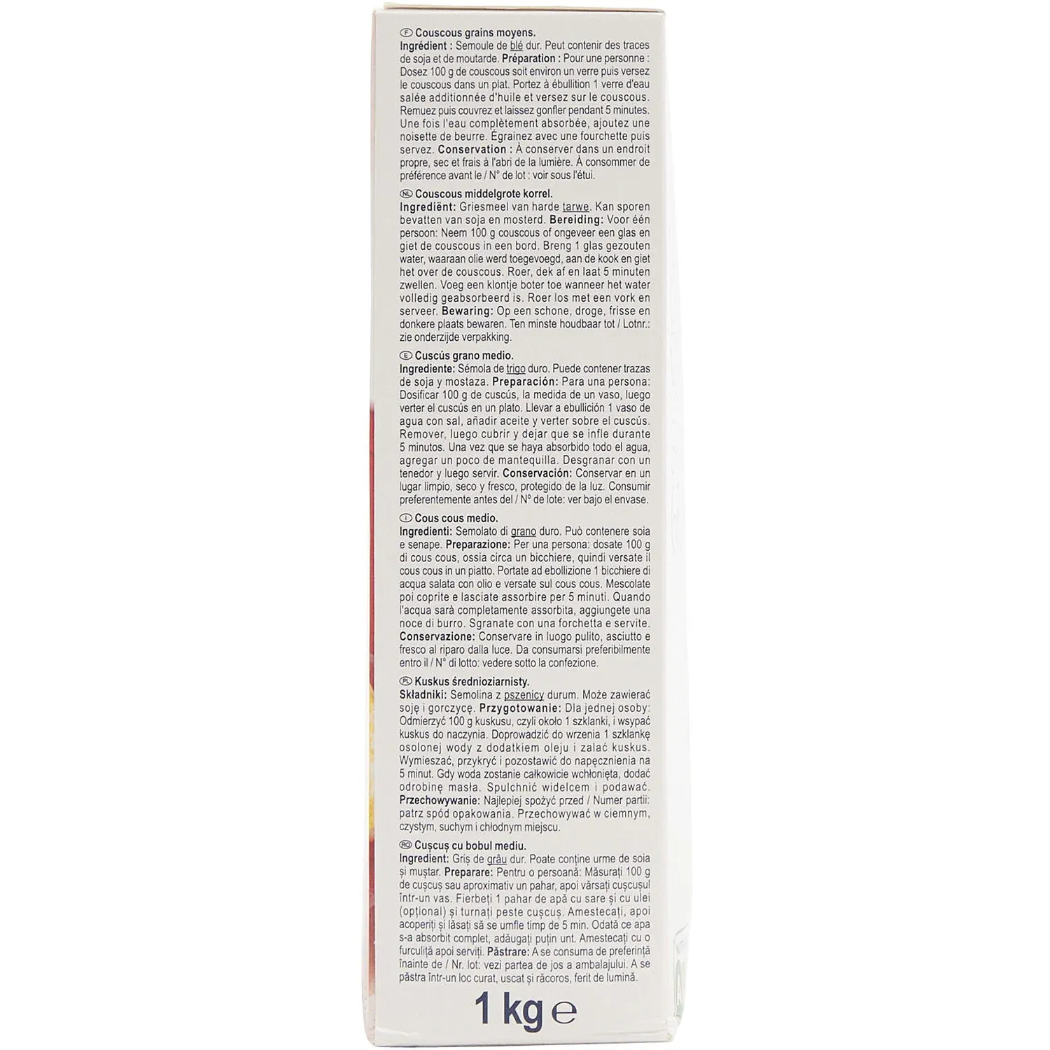 Couscous grains moyen SIMPL