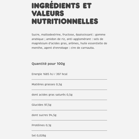 TIC TAC MENTHE T1 18G