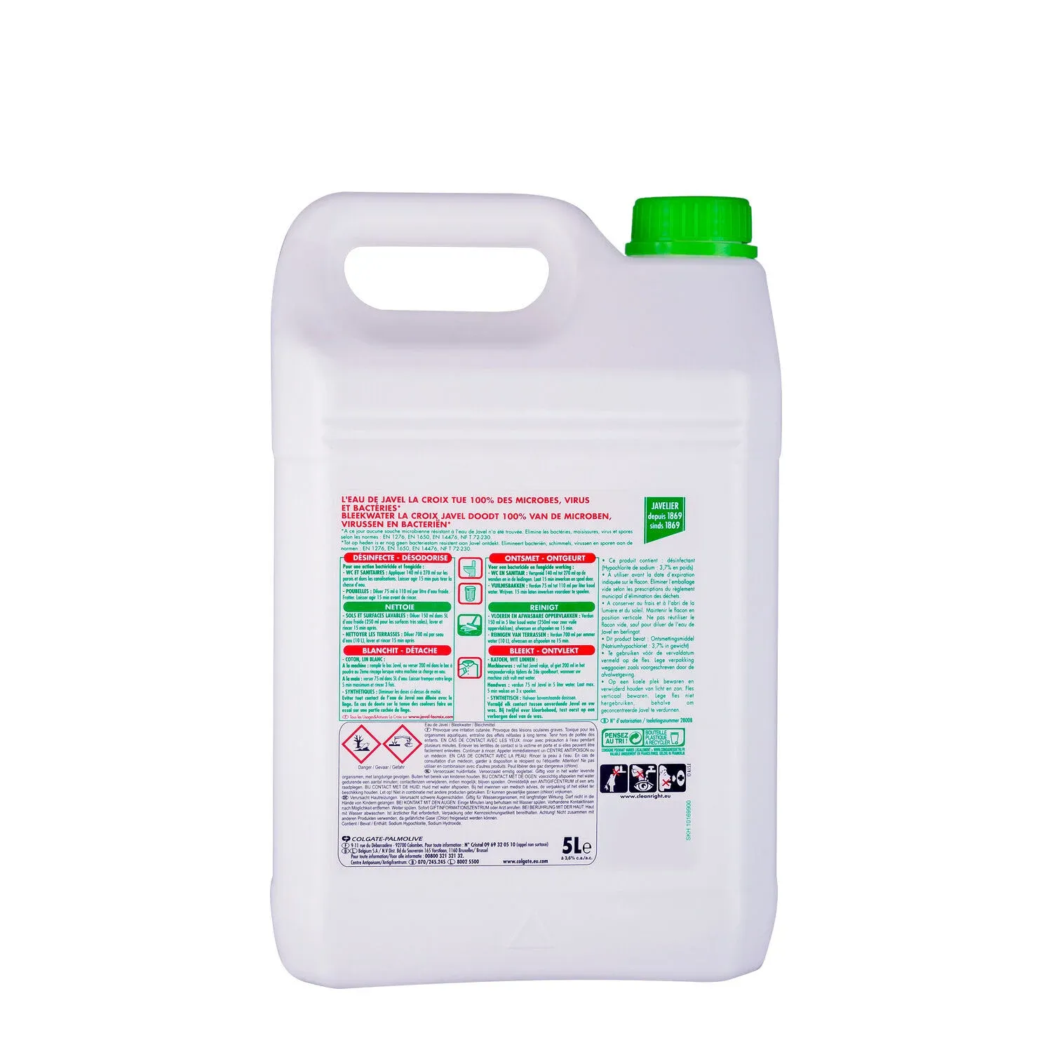 Javel Désinfectant Multi-Usages LA CROIX