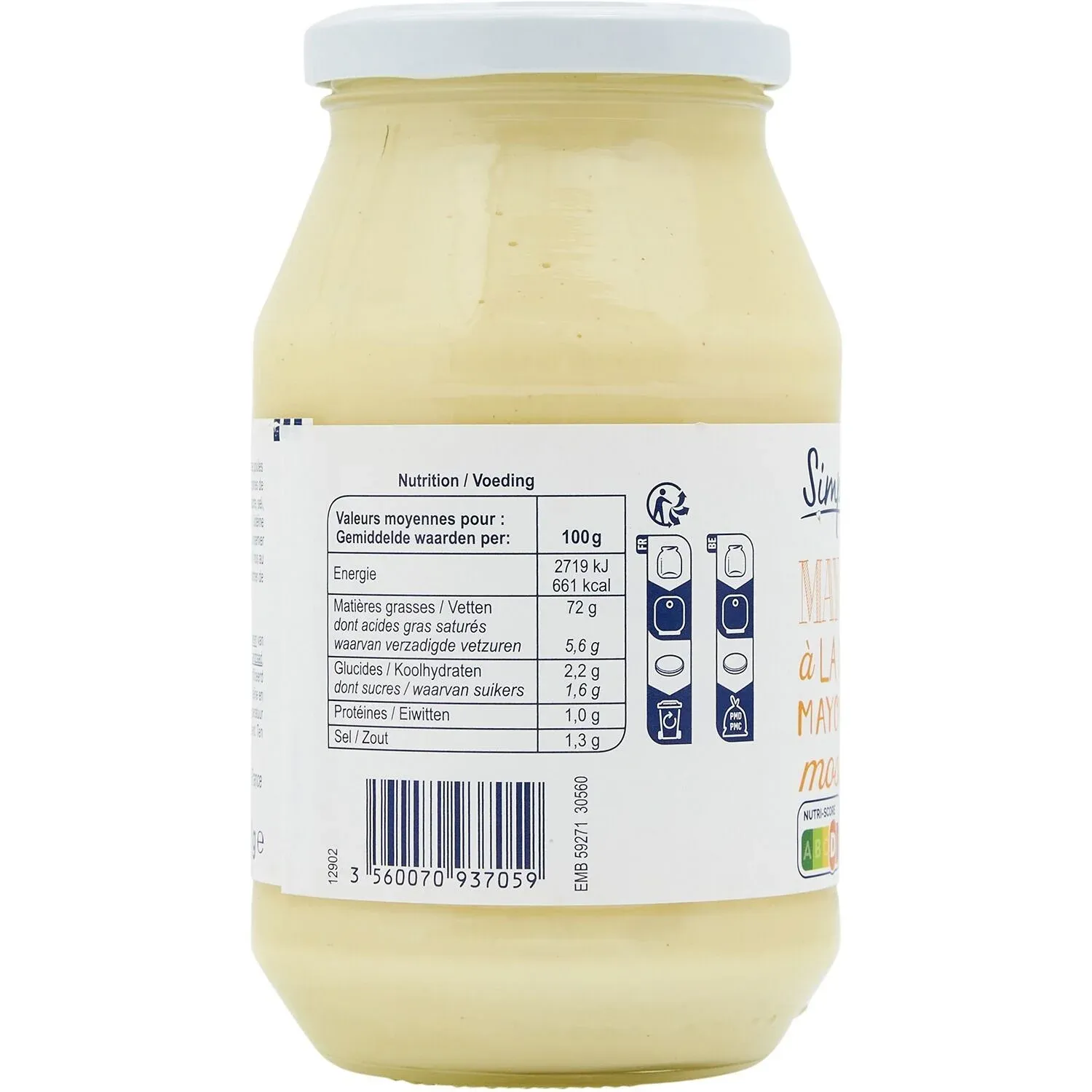 Mayonnaise à la moutarde SIMPL