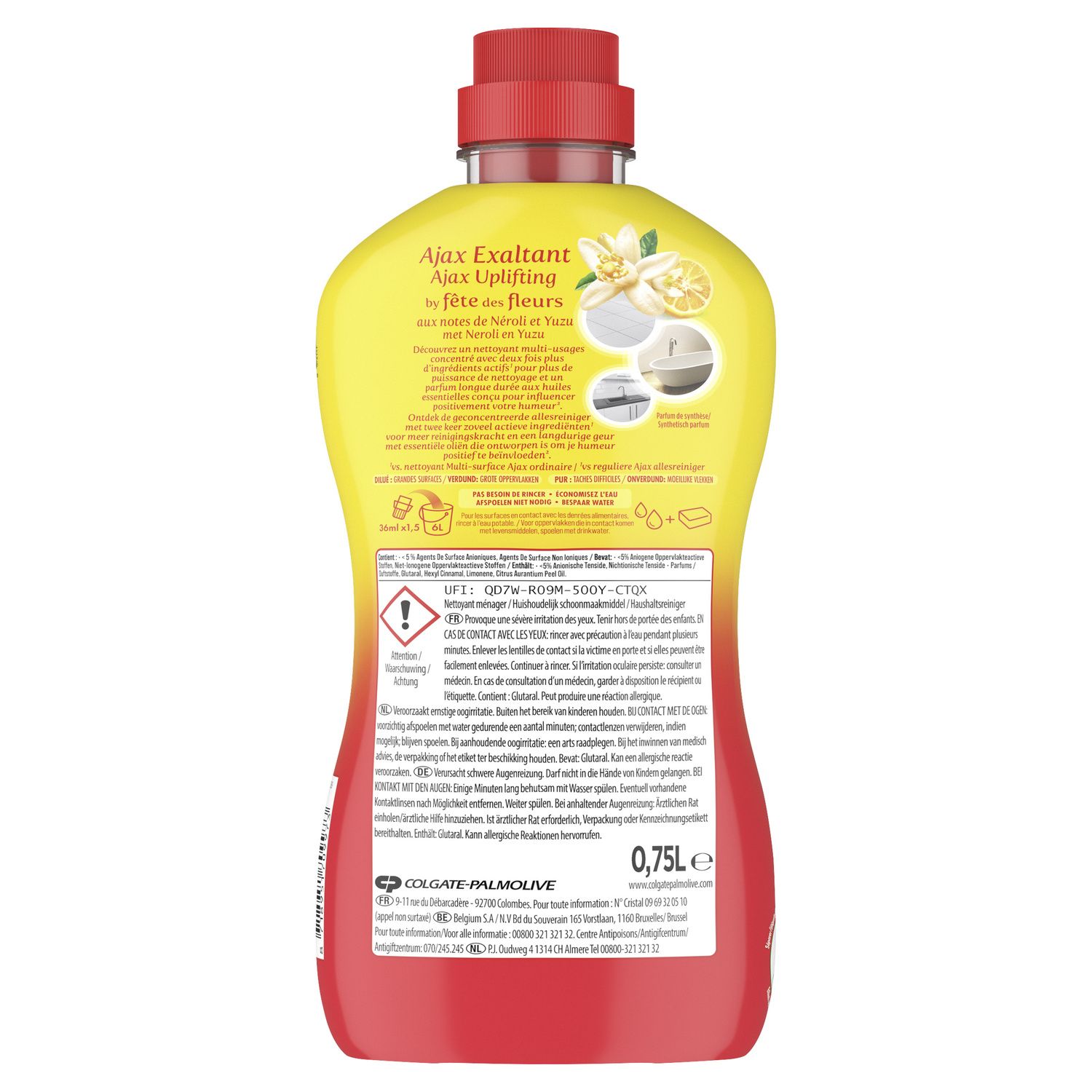 Nettoyant Multi-Surface Exaltant AJAX