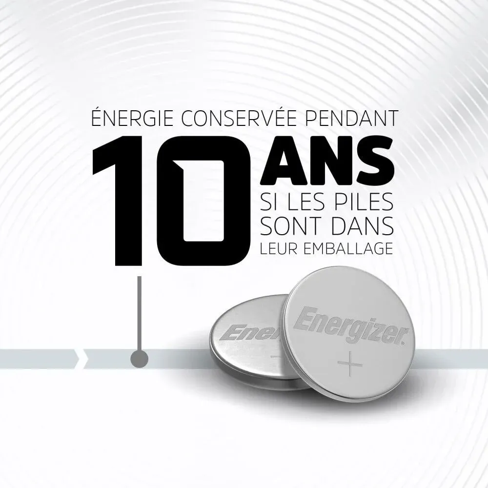 Energizer 638708 Pile Domestique Batterie À Usage Unique Cr2025 Lithium