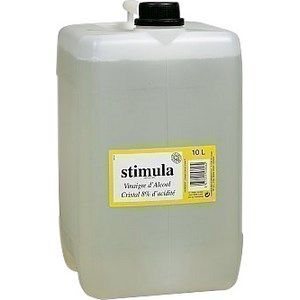 Vinaigre d’alcool blanc 10 l – 8°