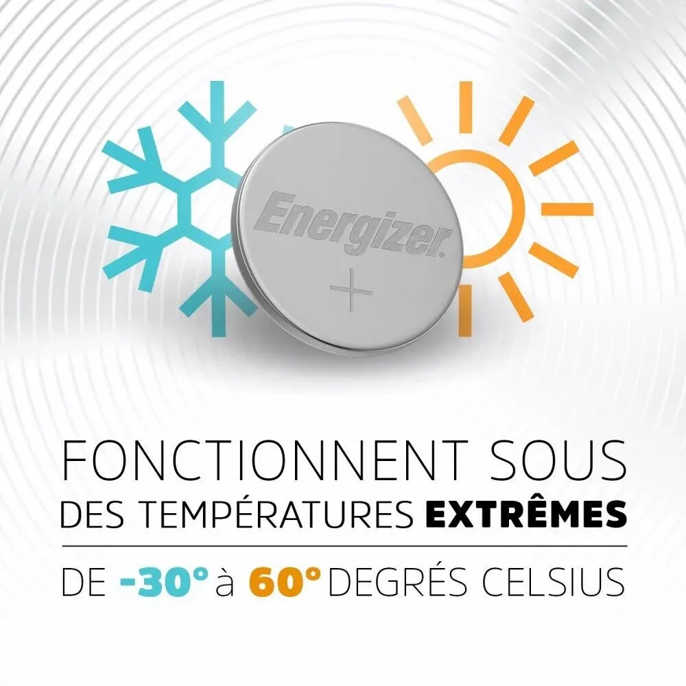 Energizer 638708 Pile Domestique Batterie À Usage Unique Cr2025 Lithium