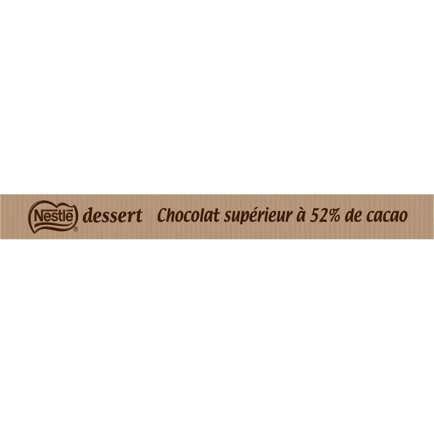Tablette de Chocolat Noir Dessert NESTLE