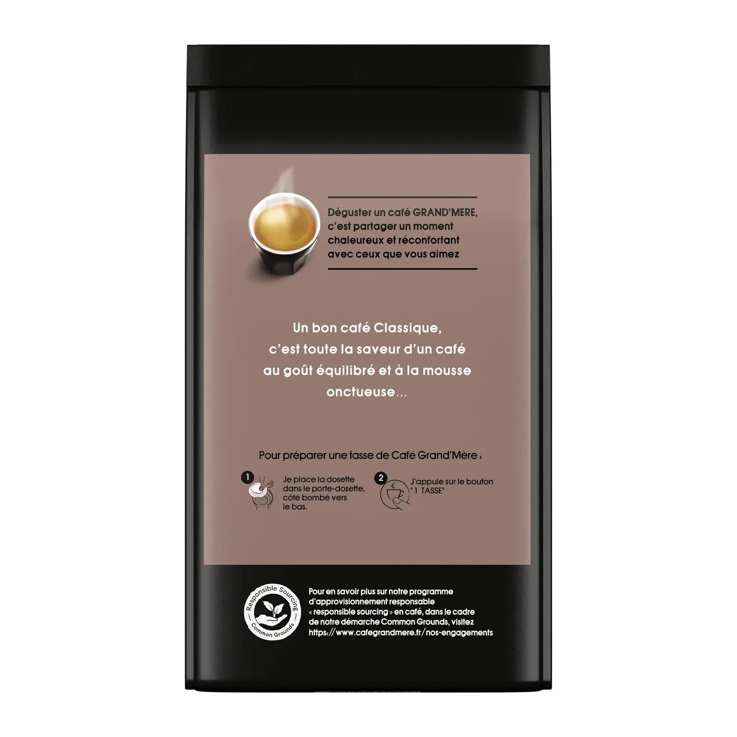 Café dosettes classique GRAND'MERE SENSEO