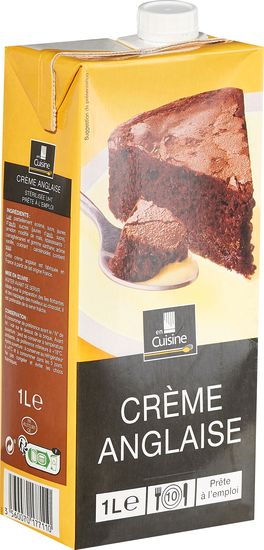 Crème anglaise 1L