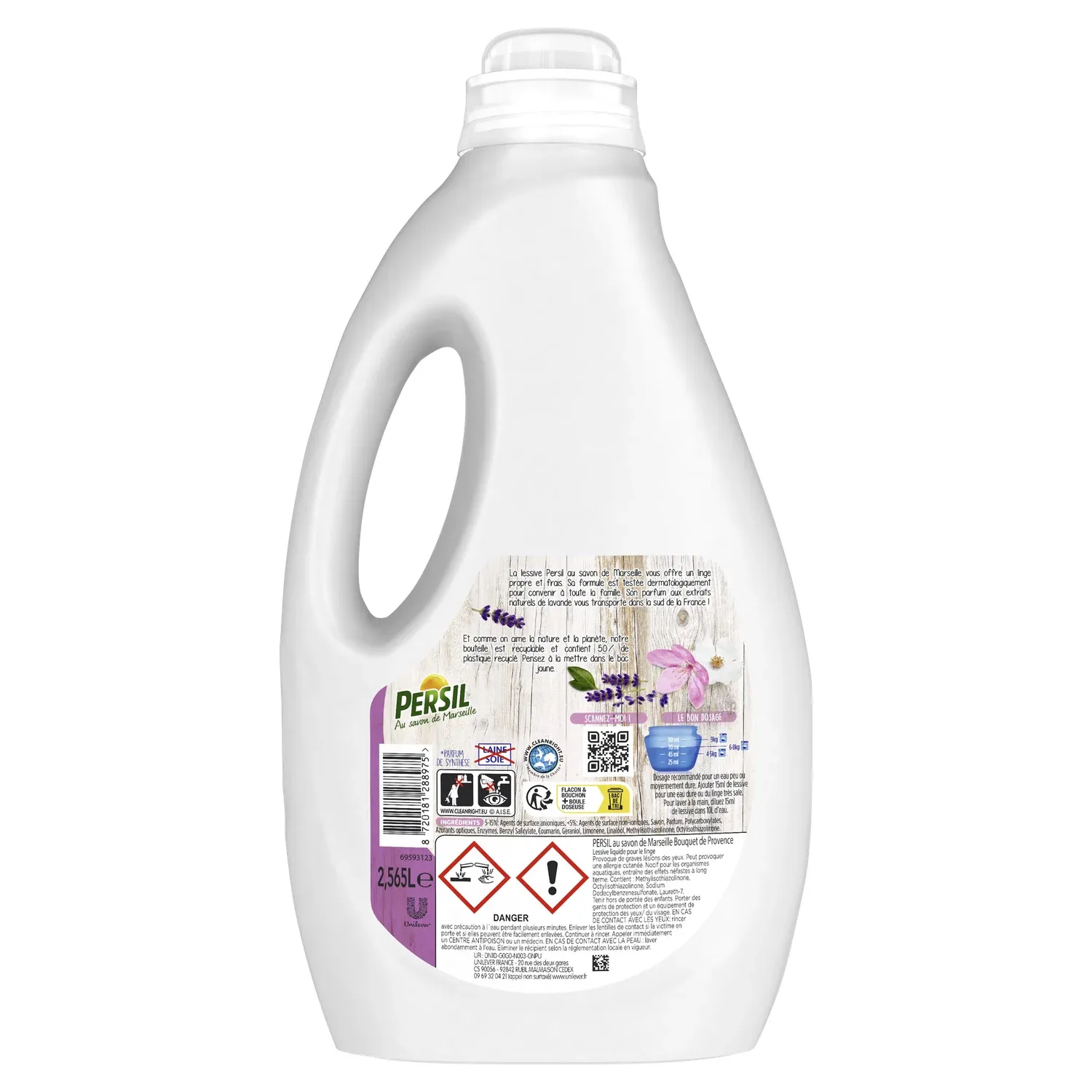 Lessive liquide Bouquet de provence Lavande PERSIL
