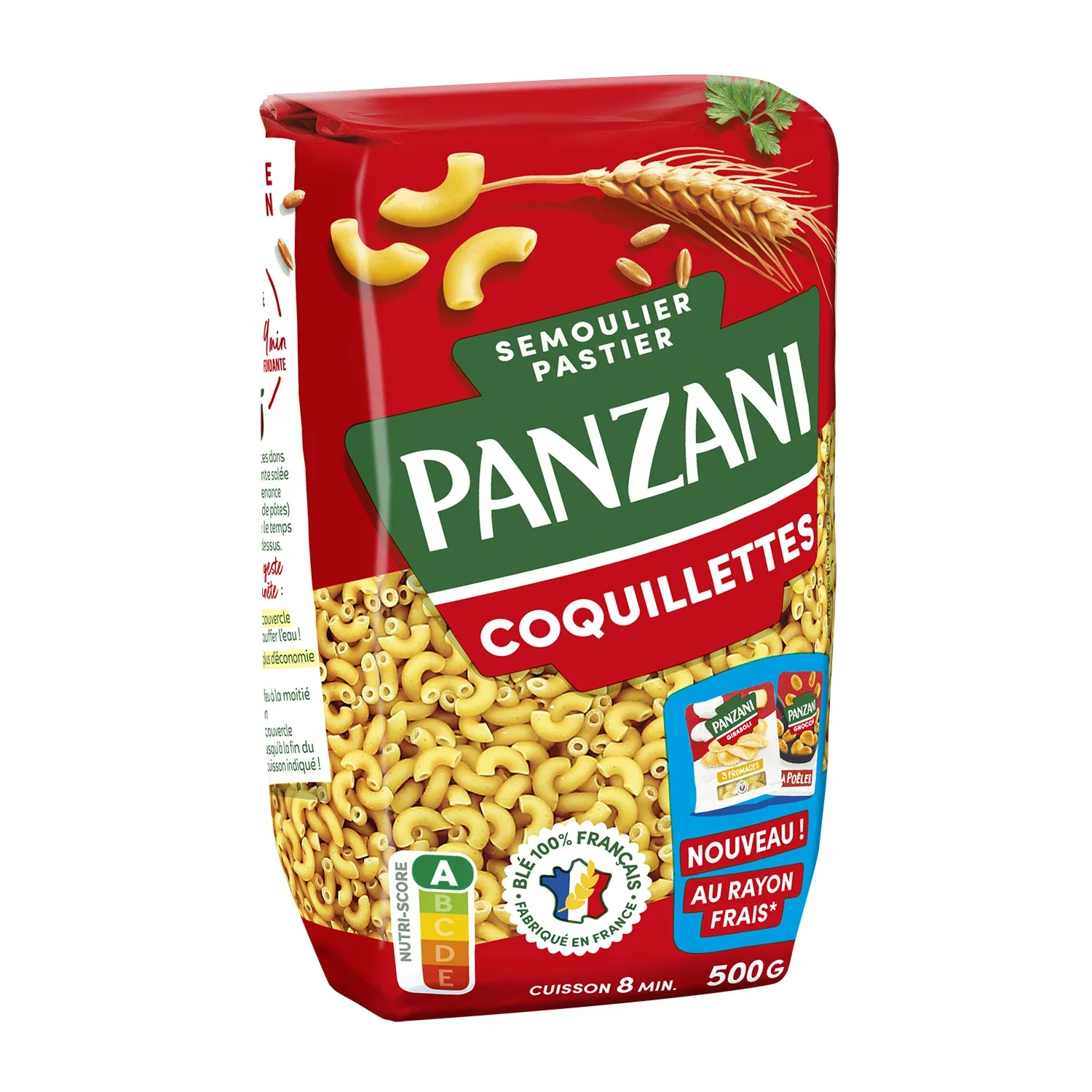 Pâtes coquillettes PANZANI