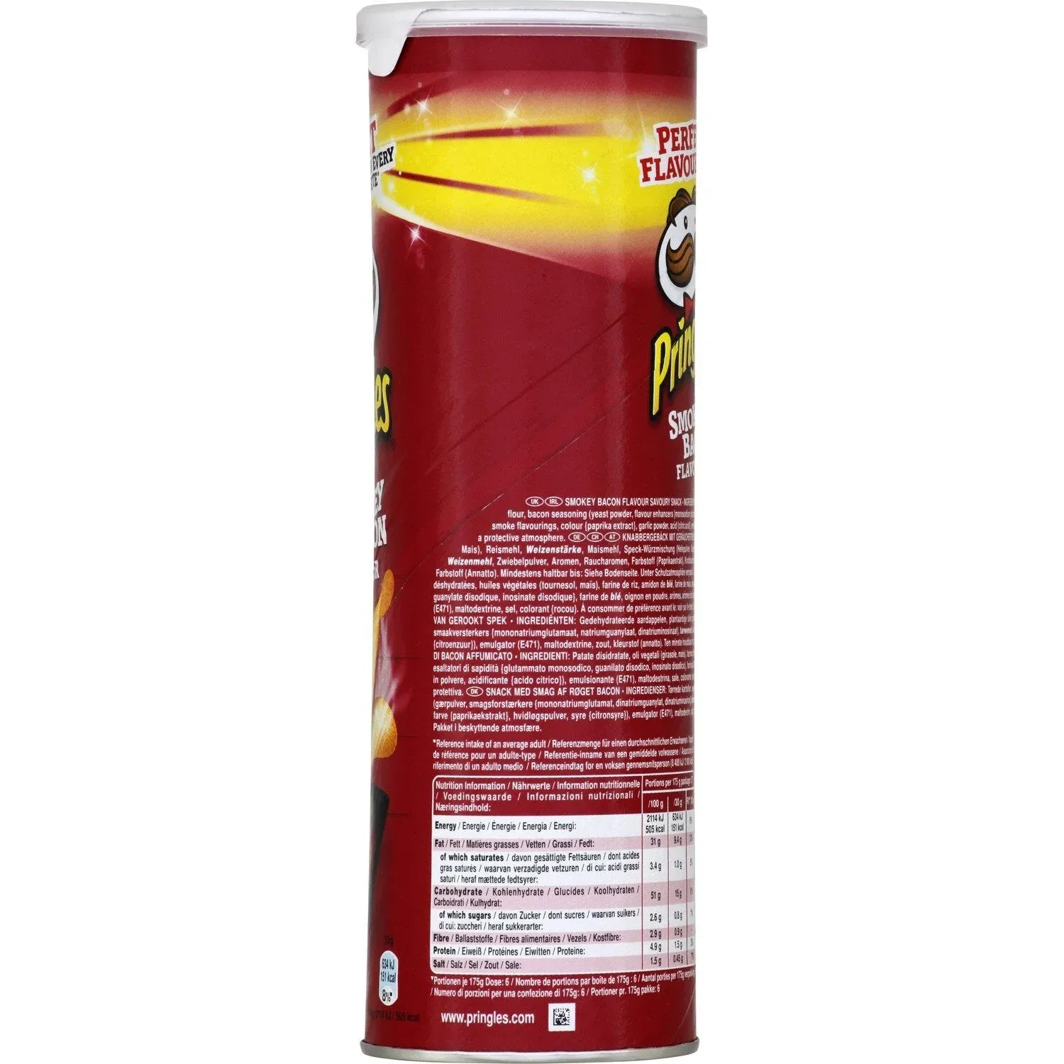 Biscuits apéritifs Smokey Bacon PRINGLES