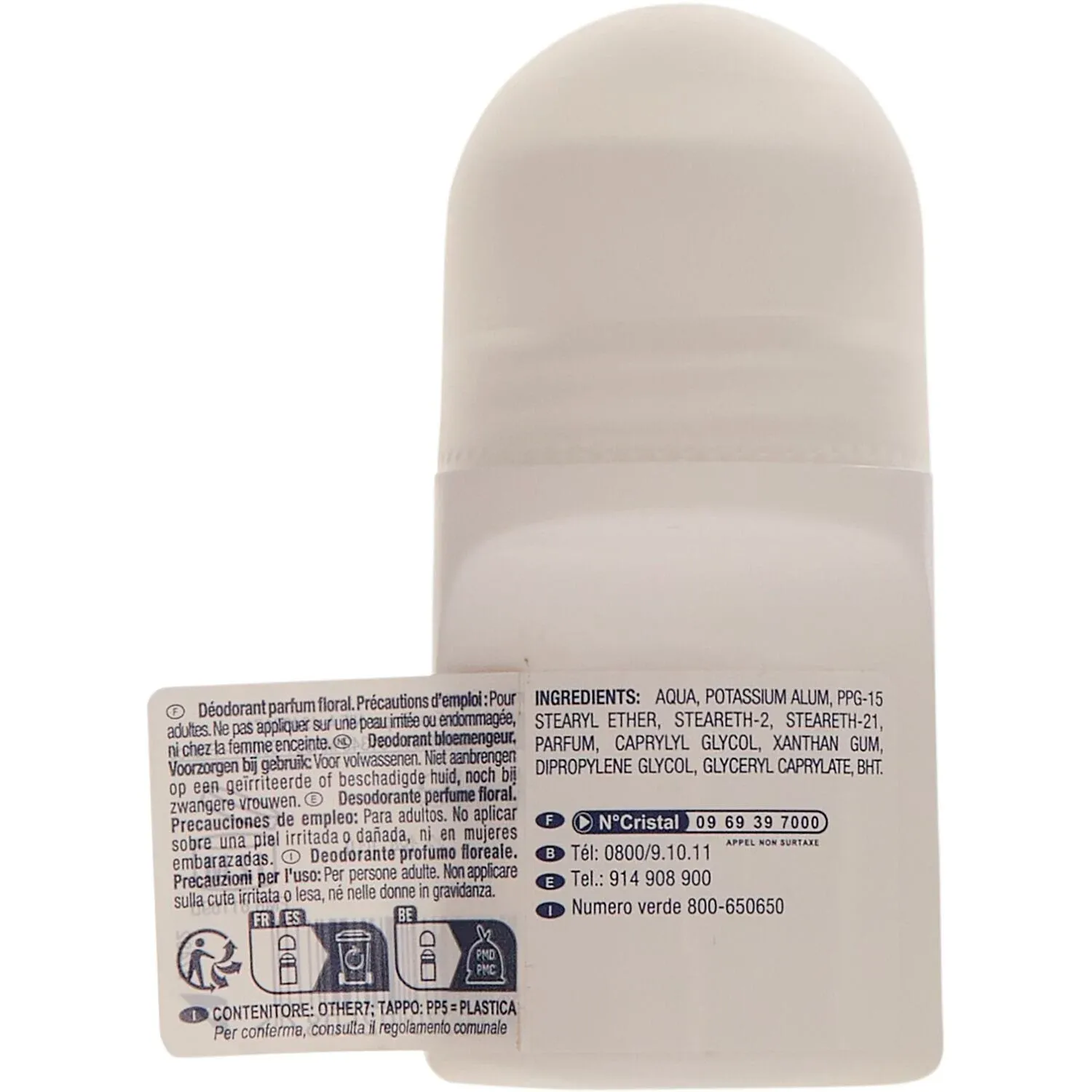 Déodorant bille Parfum Floral SIMPL