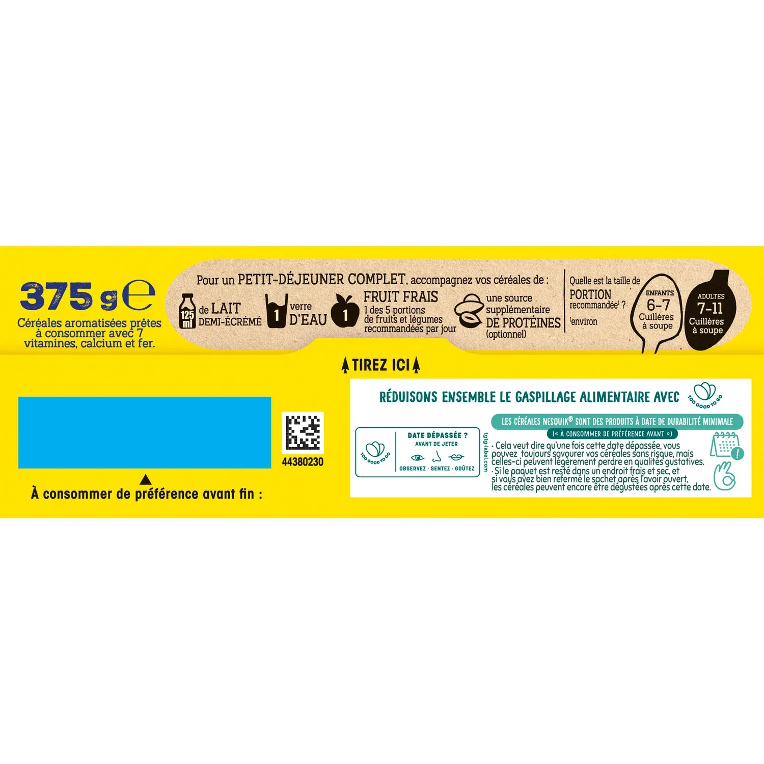 Céréales Nesquik Chocolat NESTLE