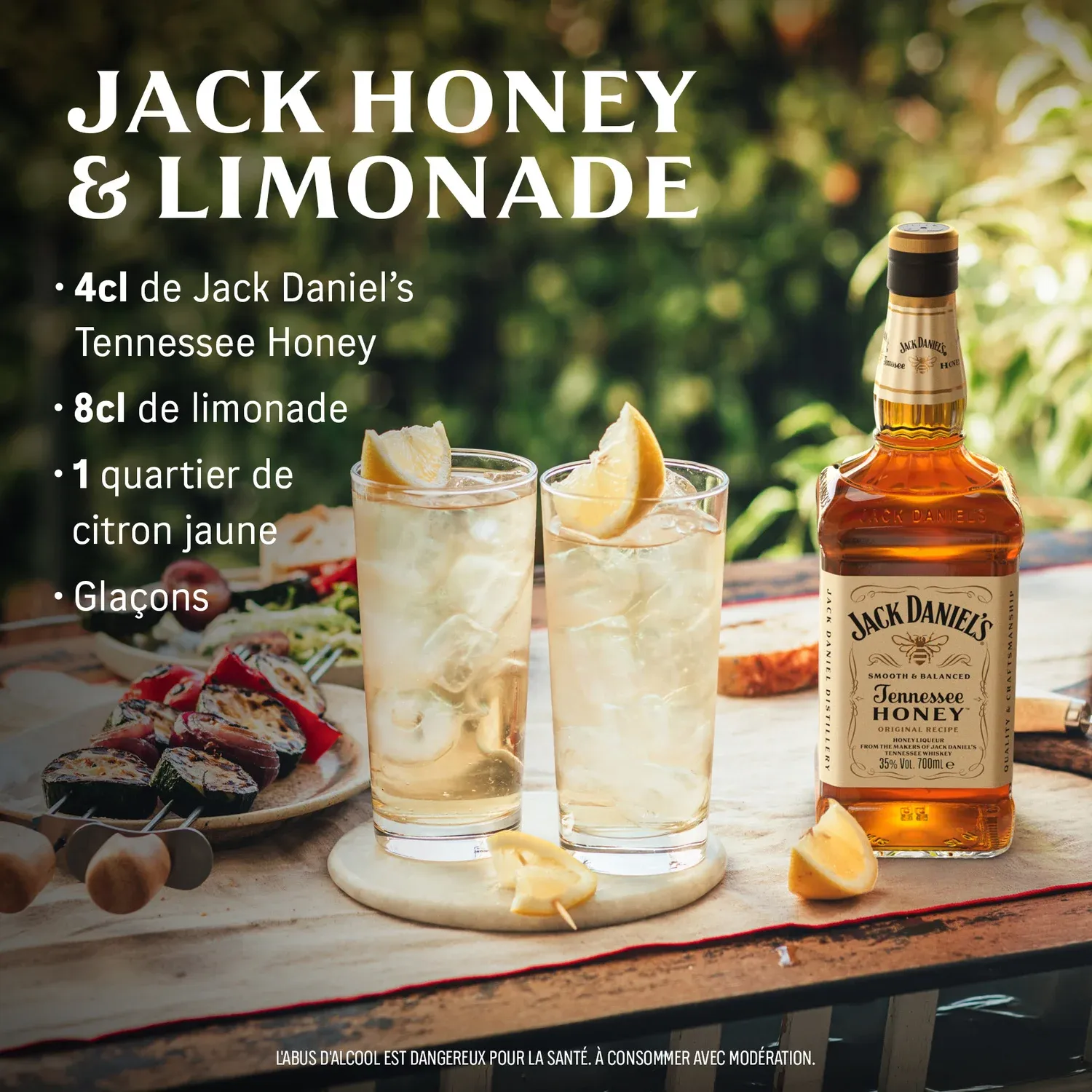 Liqueur de Whisky Honey JACK DANIEL'S