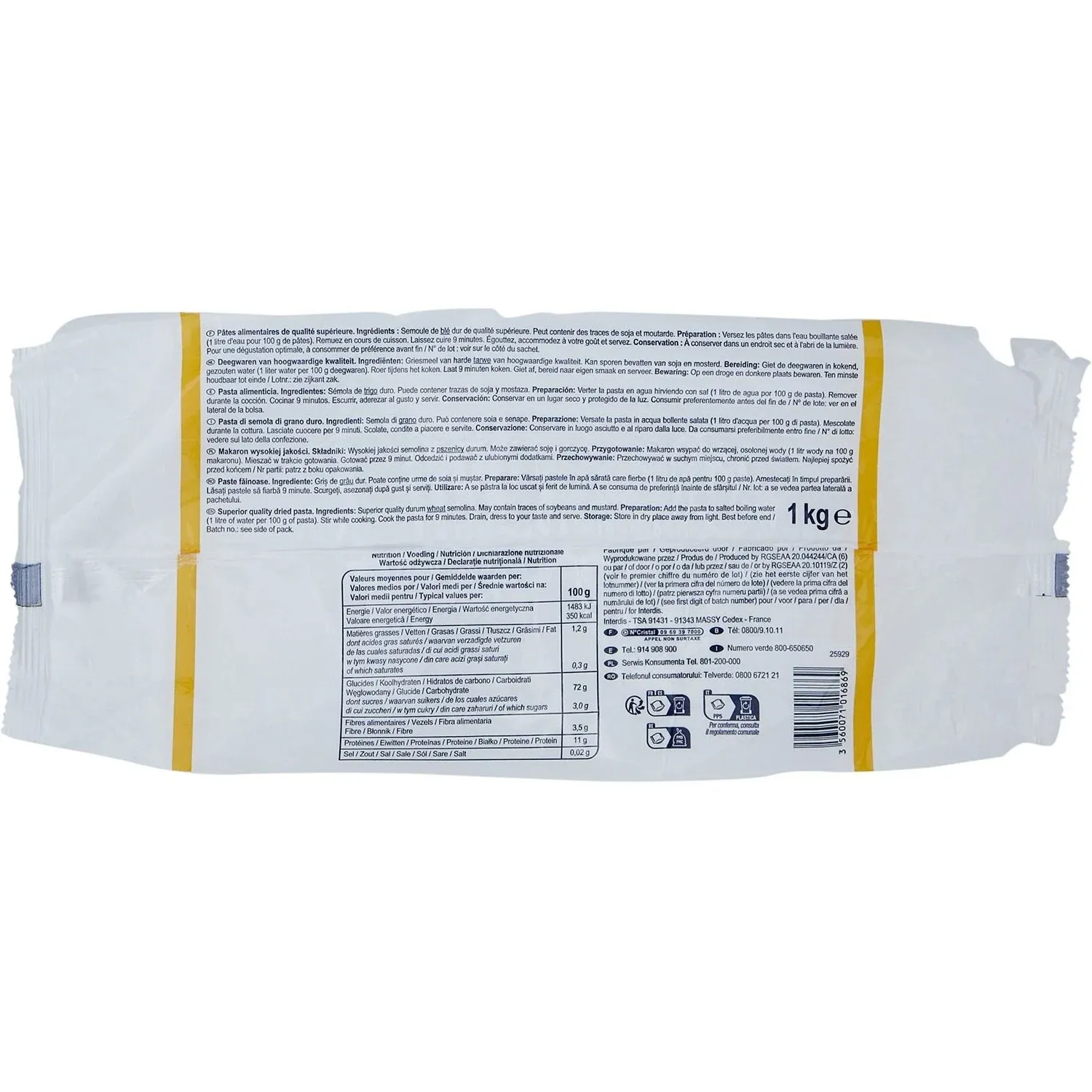 Pâtes spaghetti SIMPL