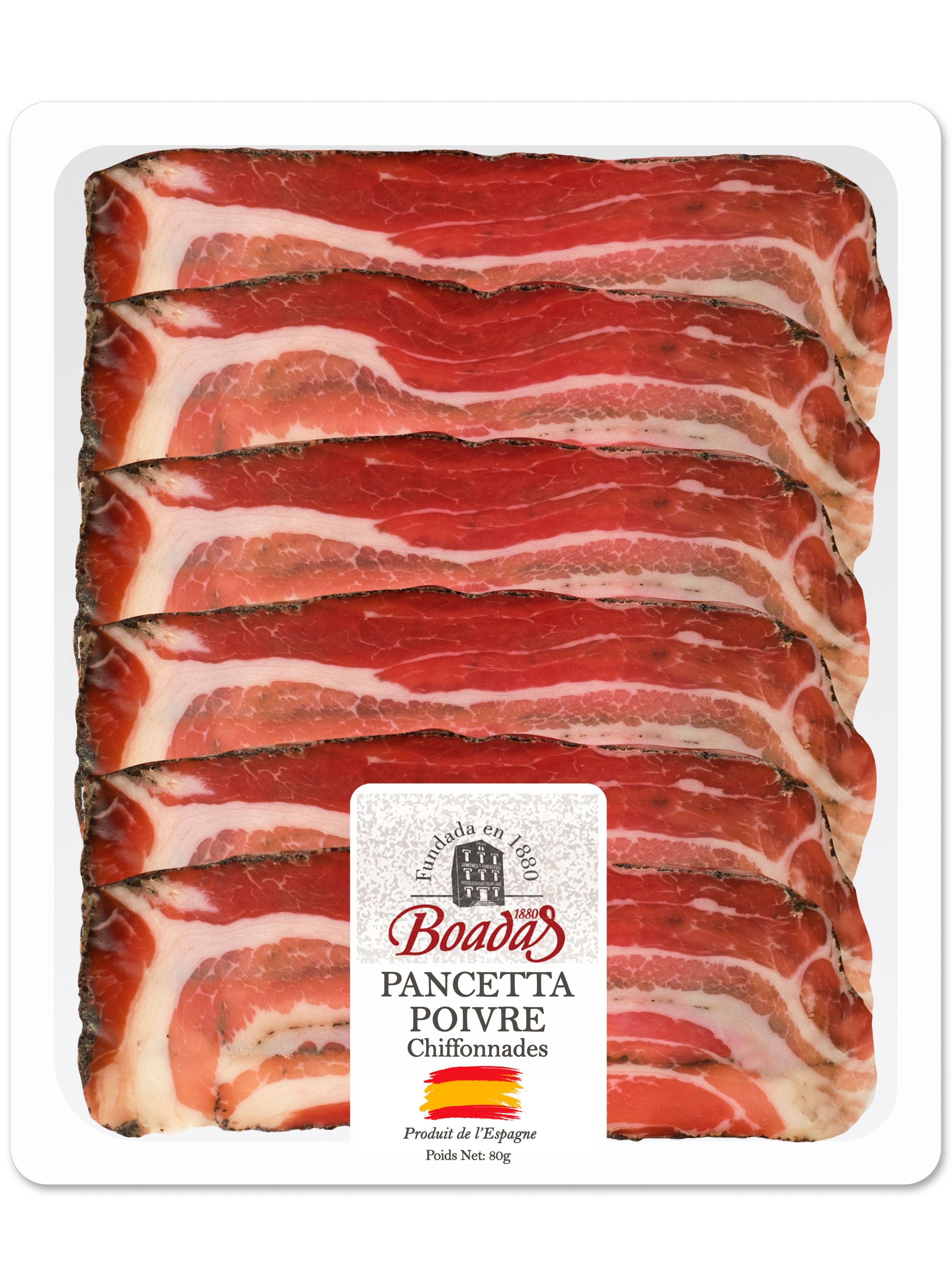 CHIFF PANCETTA POIV 80G BOADAS