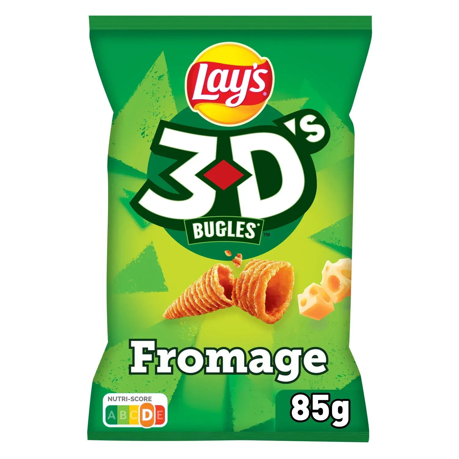 Product Image for Biscuits apéritifs goût Fromage 3D'S