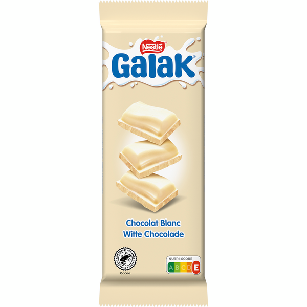 Tablette de chocolat blanc GALAK