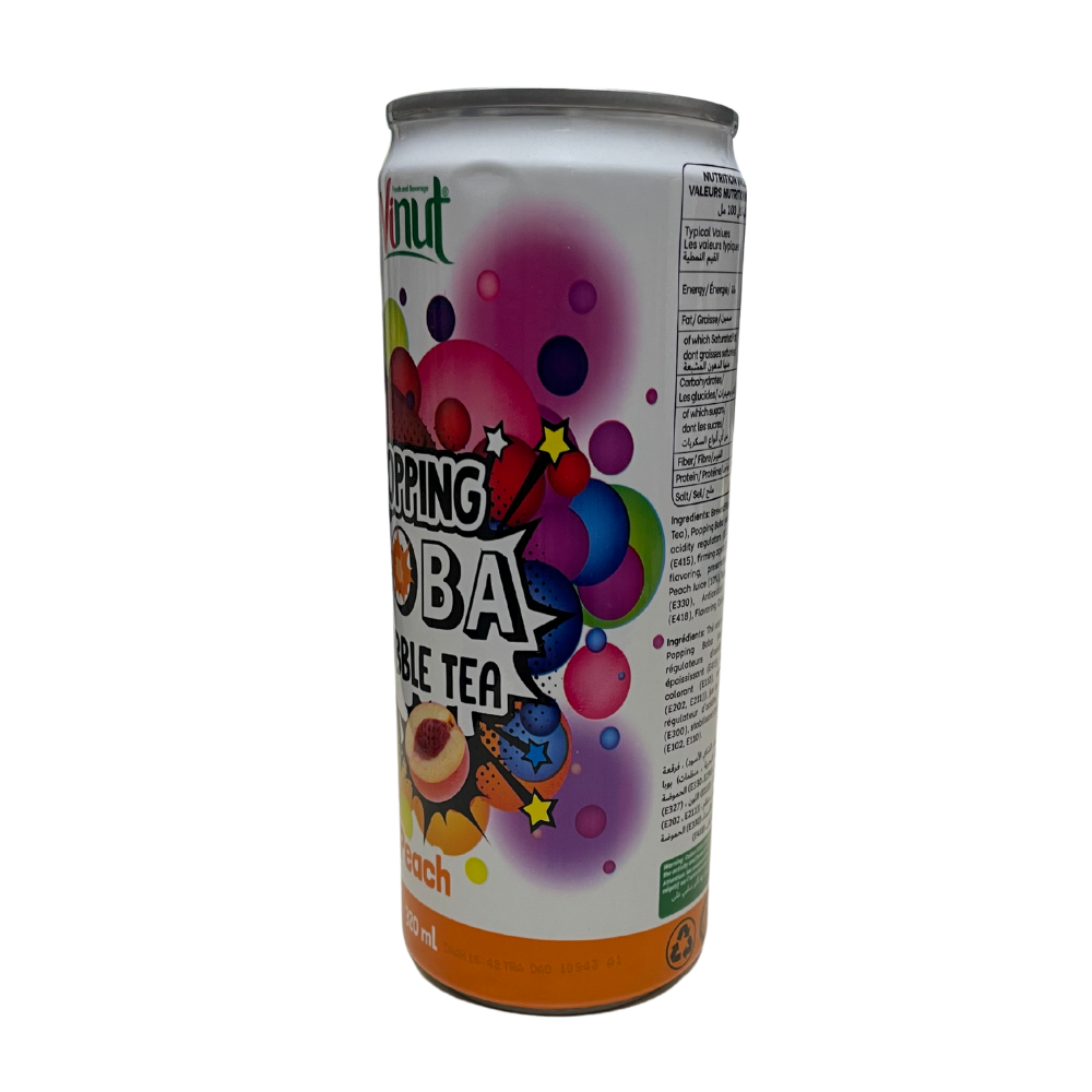 VINUT BUBBLE TEA PECHE 320ML
