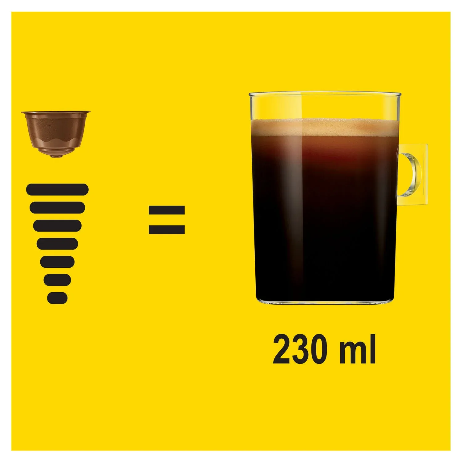 Café capsules Compatible Dolce Gusto Grande NESCAFE