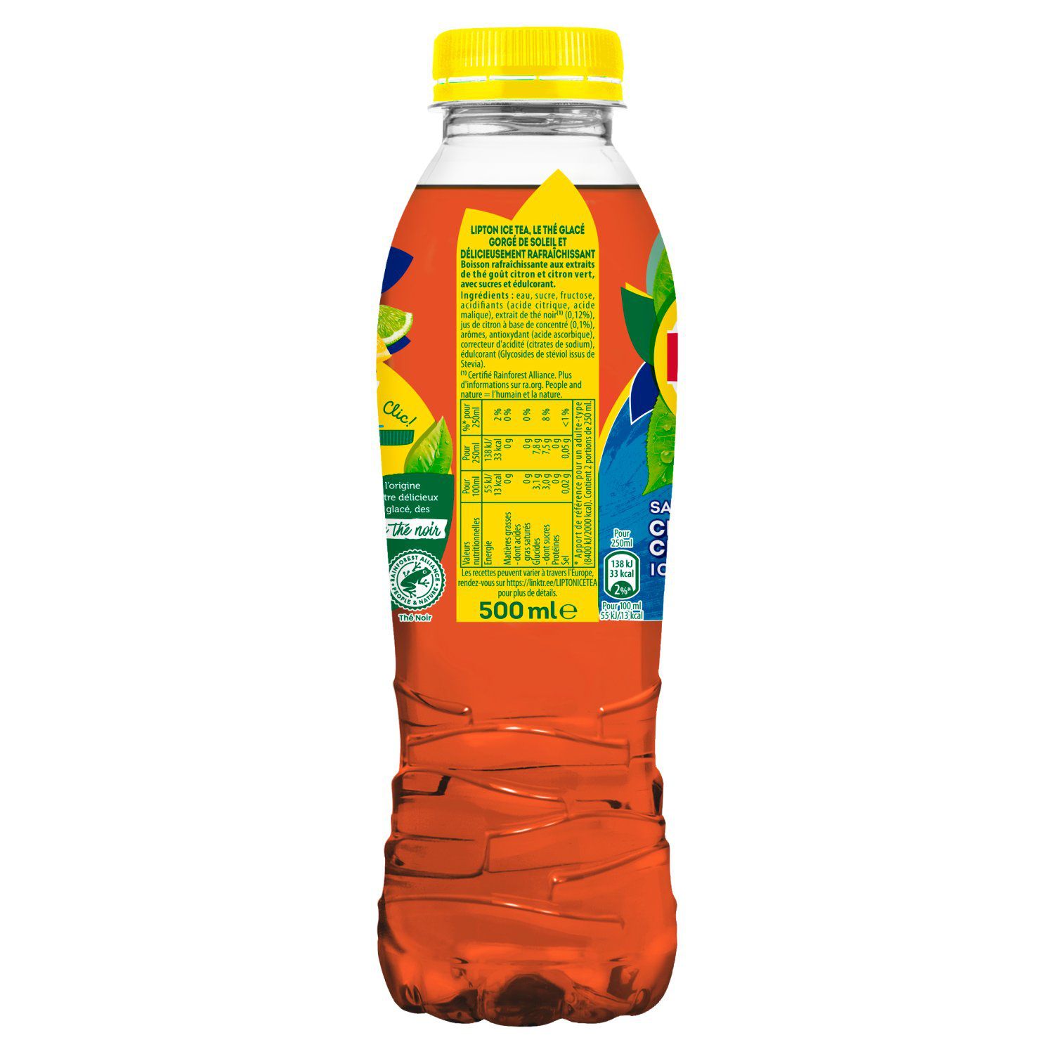 Boisson Thé Glacé Citron et Citron Vert LIPTON