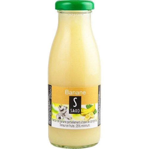 Nectar banane 25 cl – Saxo