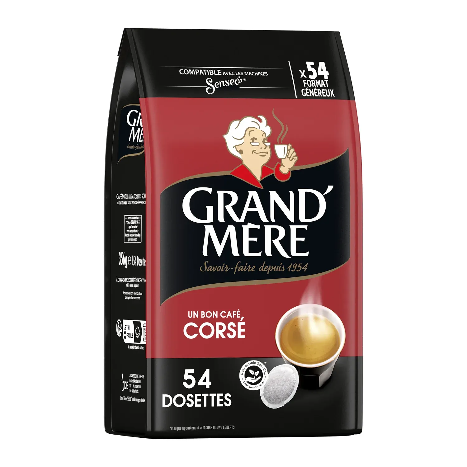 Café dosettes corsé GRAND'MERE SENSEO