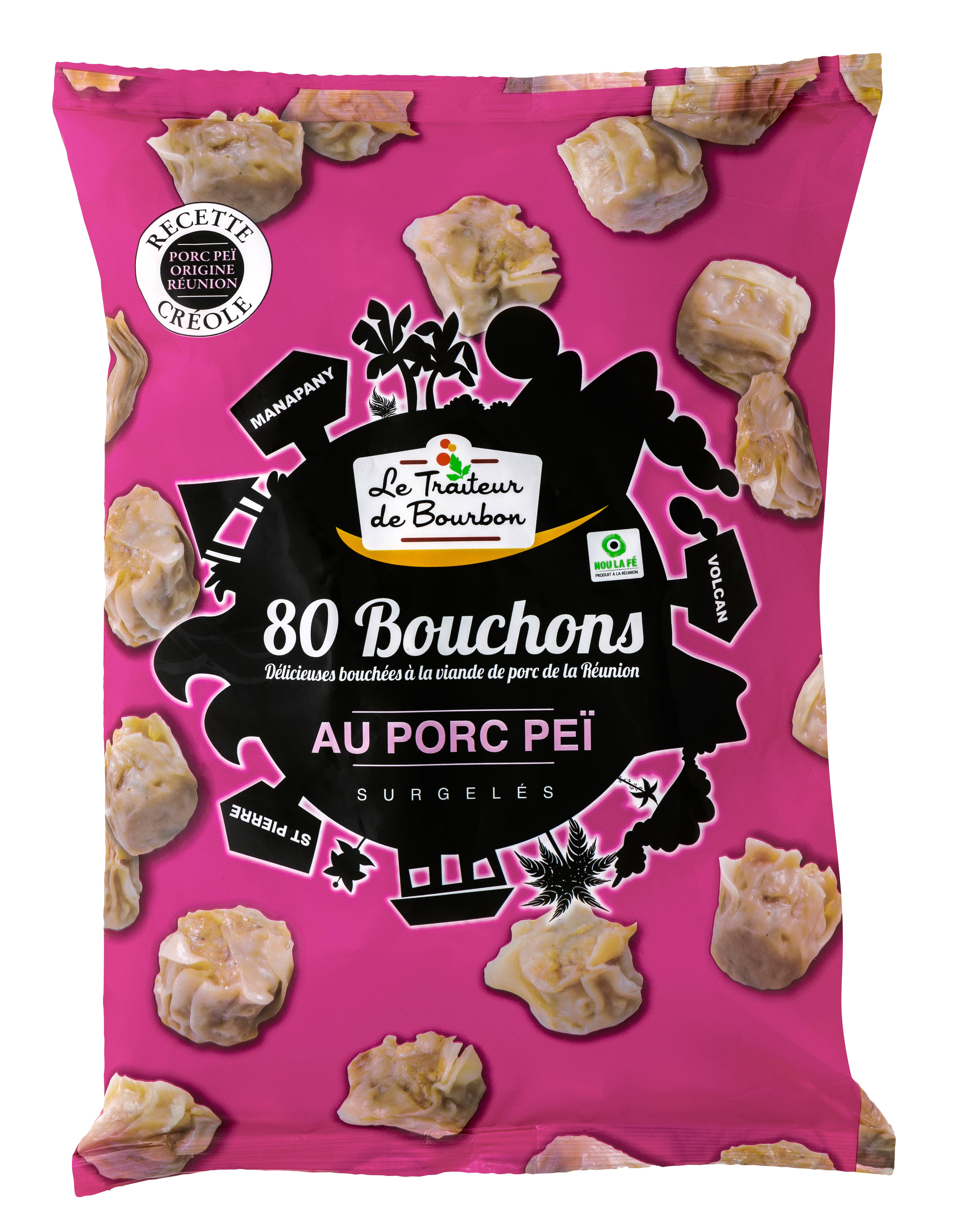 80 bouchons de porc