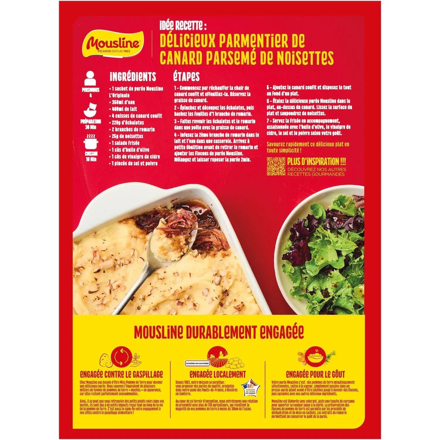 Purée  en flocons  MOUSLINE