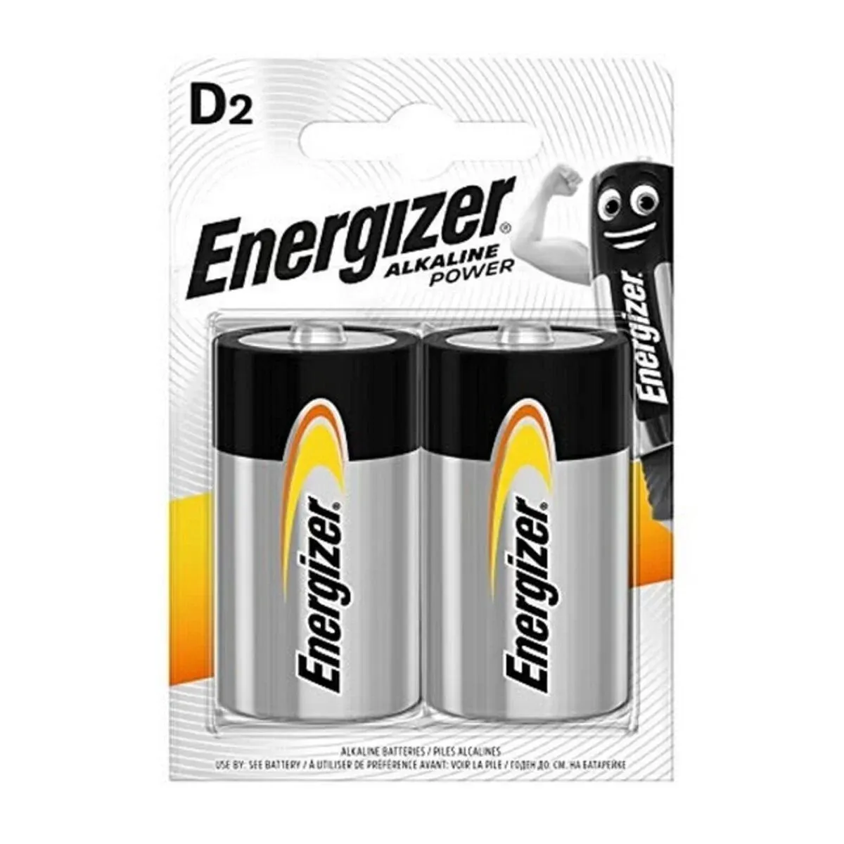Energizer Piles ® Alkaline Power – D