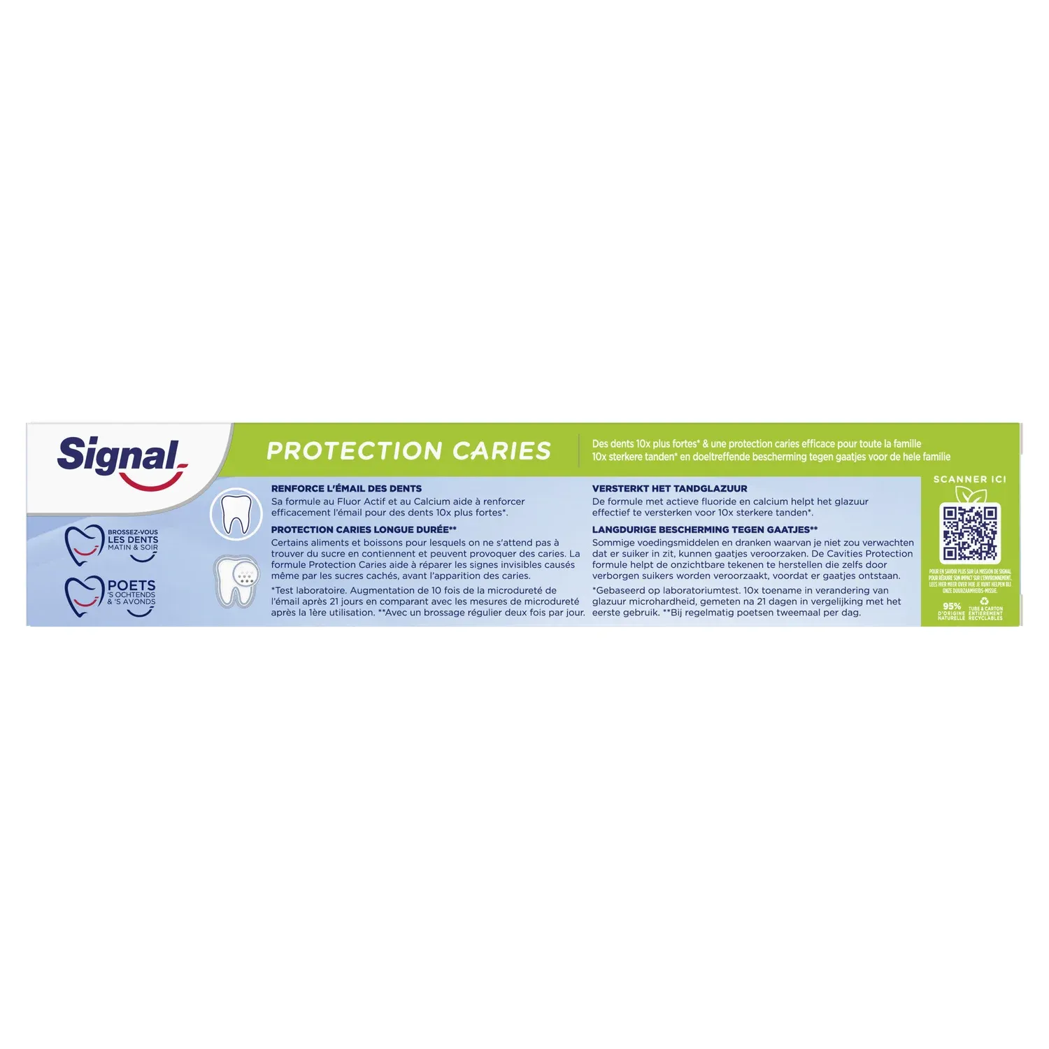 Dentifrice Protection Caries SIGNAL