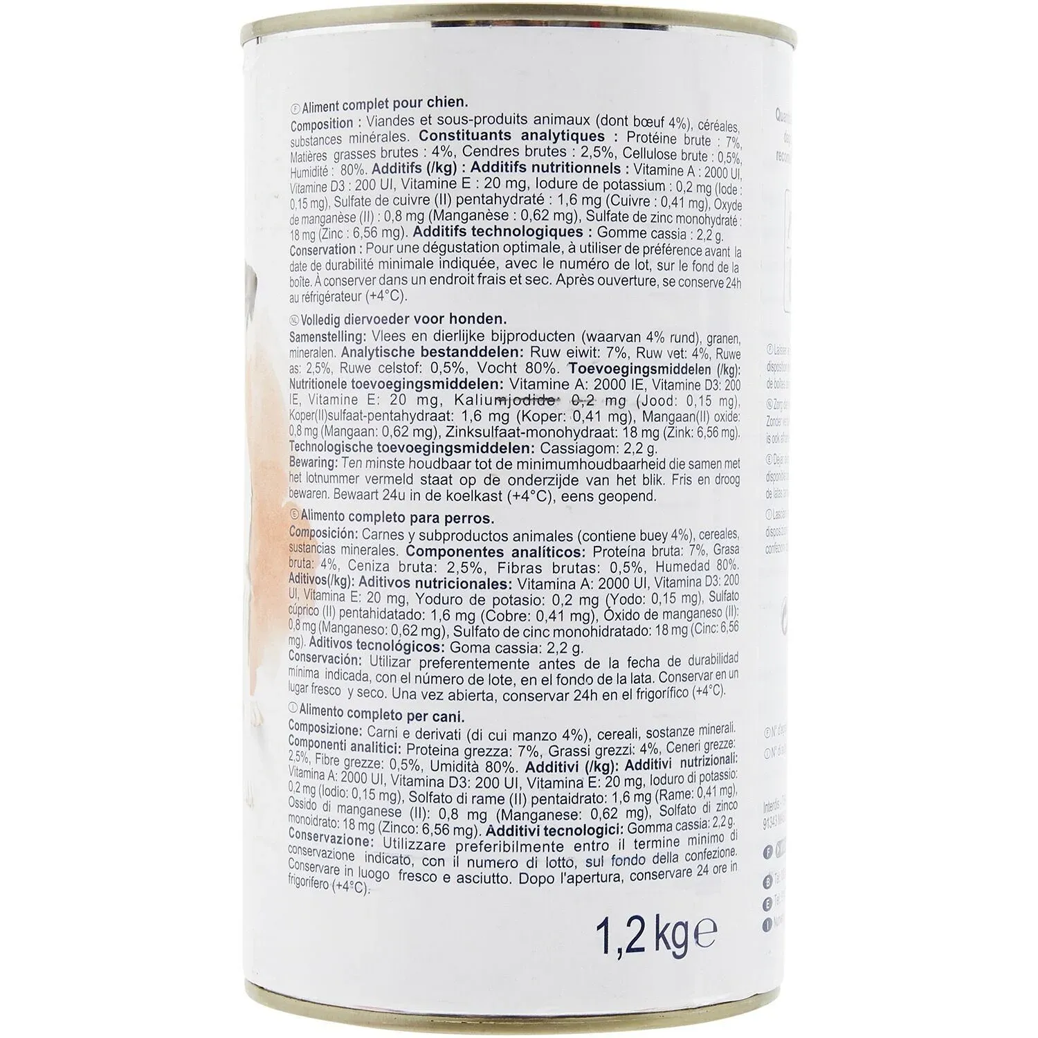 Pâtée Pour Chien Adulte Médium +10kg Boeuf SIMPL