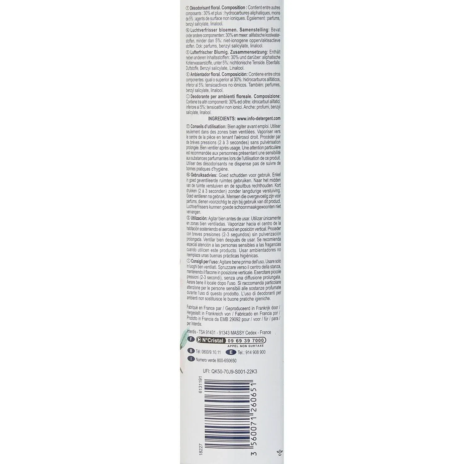 Désodorisant Spray Floral SIMPL