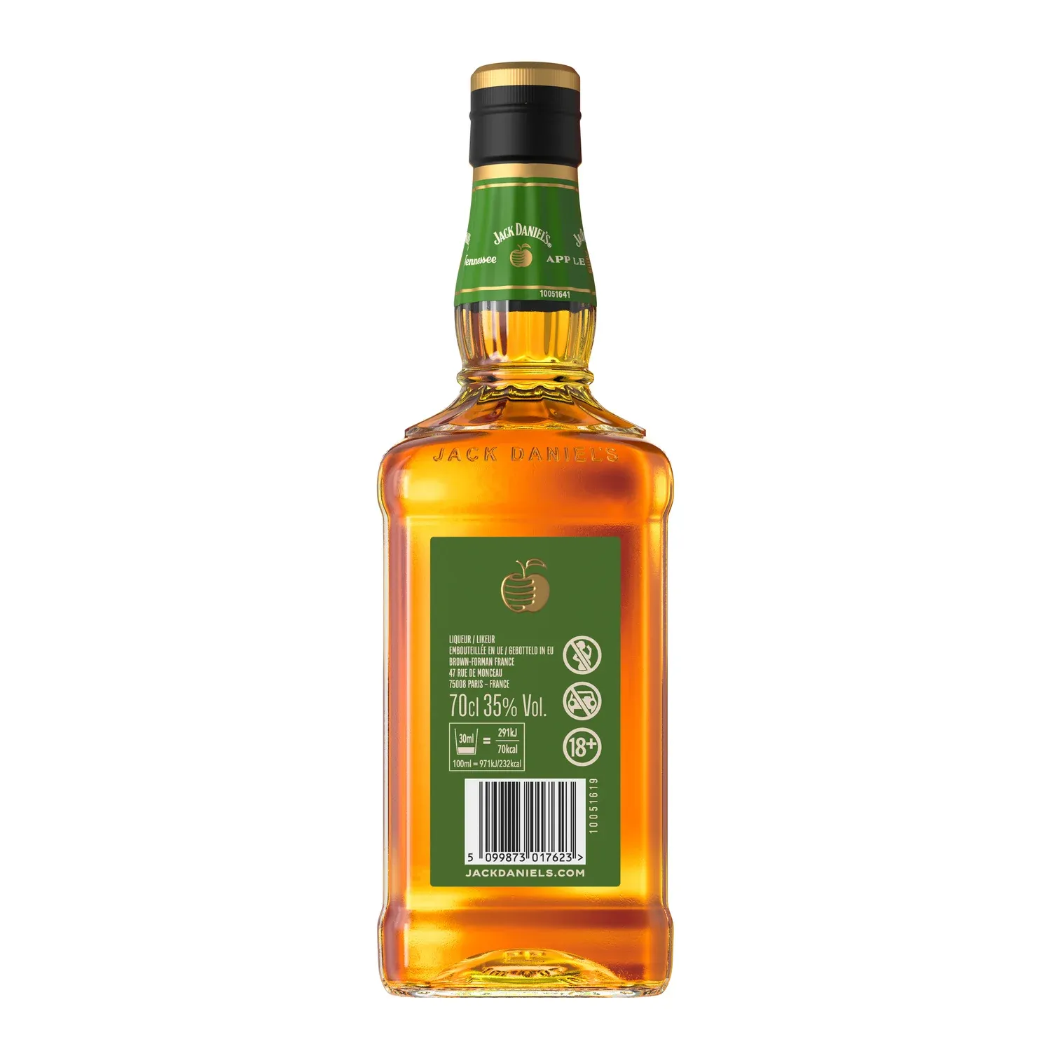 Liqueur de Whisky Apple JACK DANIEL'S