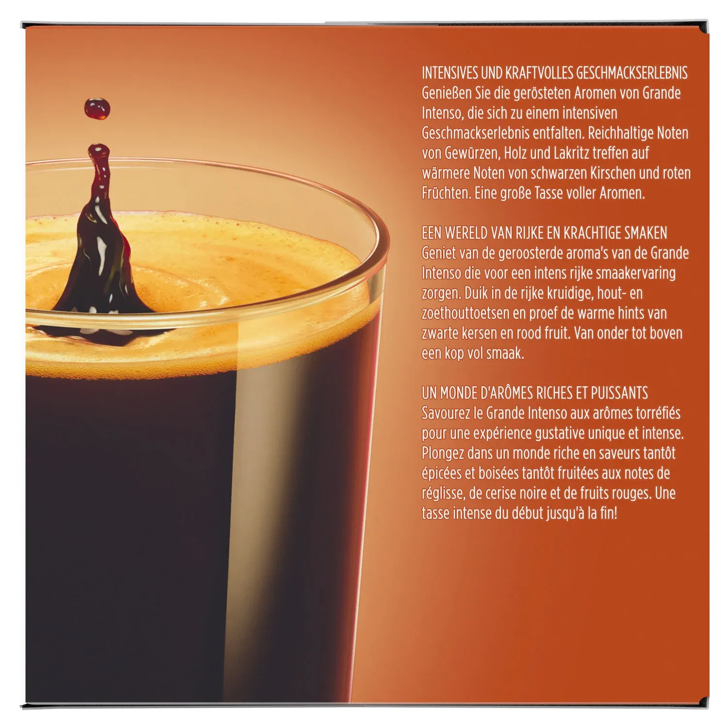 Café Capsules Compatible Dolce Gusto Espresso Intenso Intensité 7 NESCAFE DOLCE GUSTO